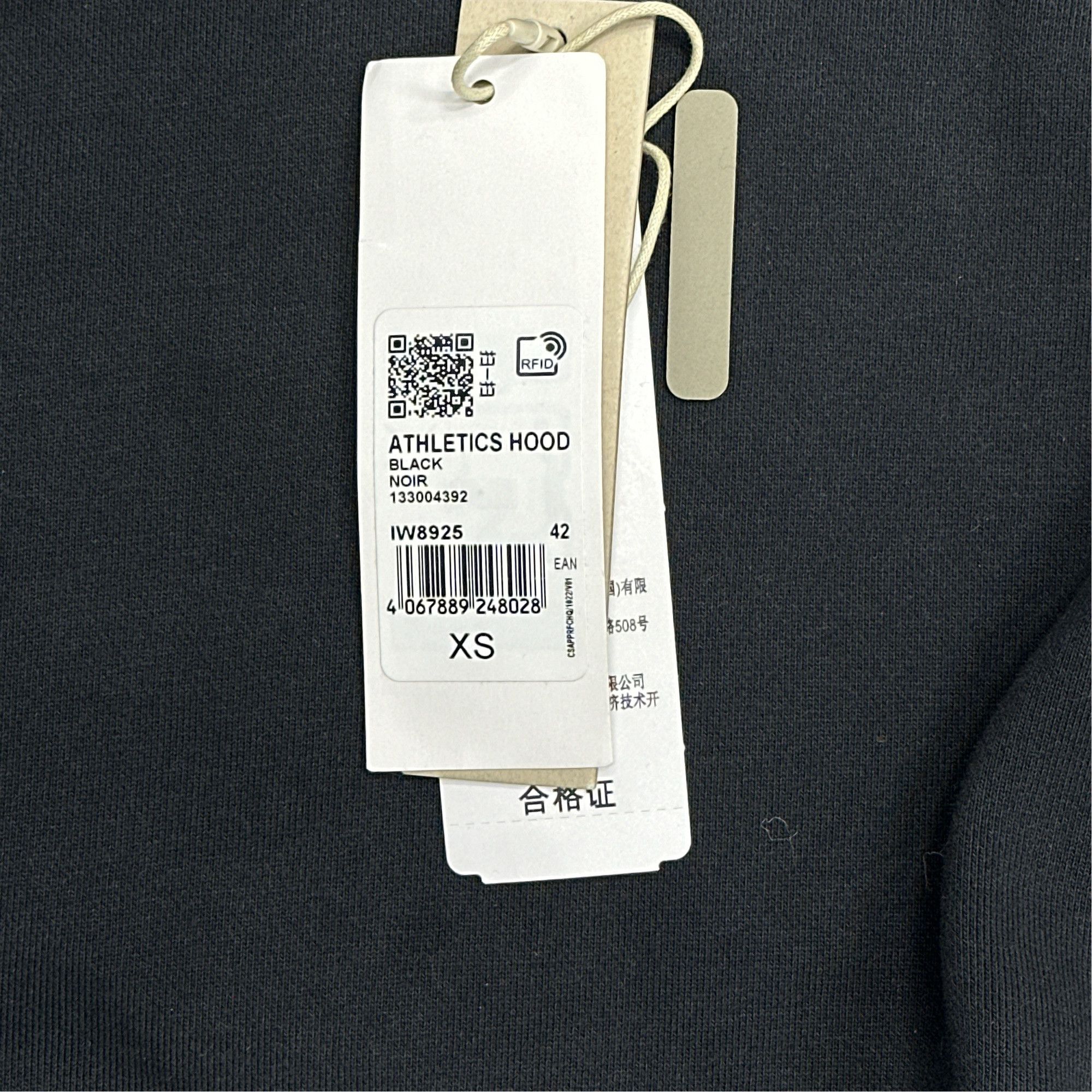 Fear of God Fear of God x adidas Black Hoodie Size US XS / EU 42 / 0 - 8 Thumbnail