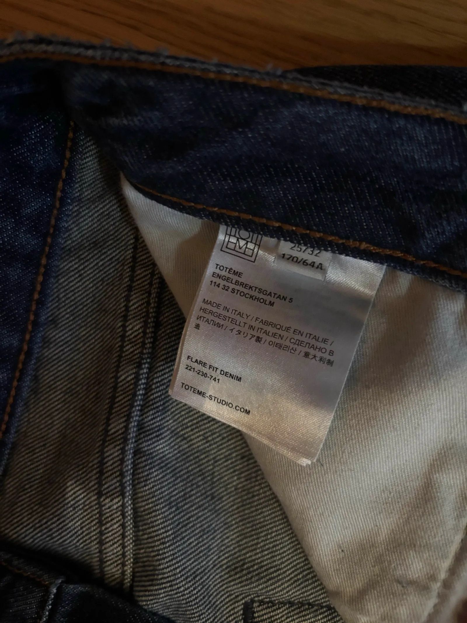 Toteme Toteme Flair Jeans Size 25" / US 0 / IT 36 - 4 Thumbnail