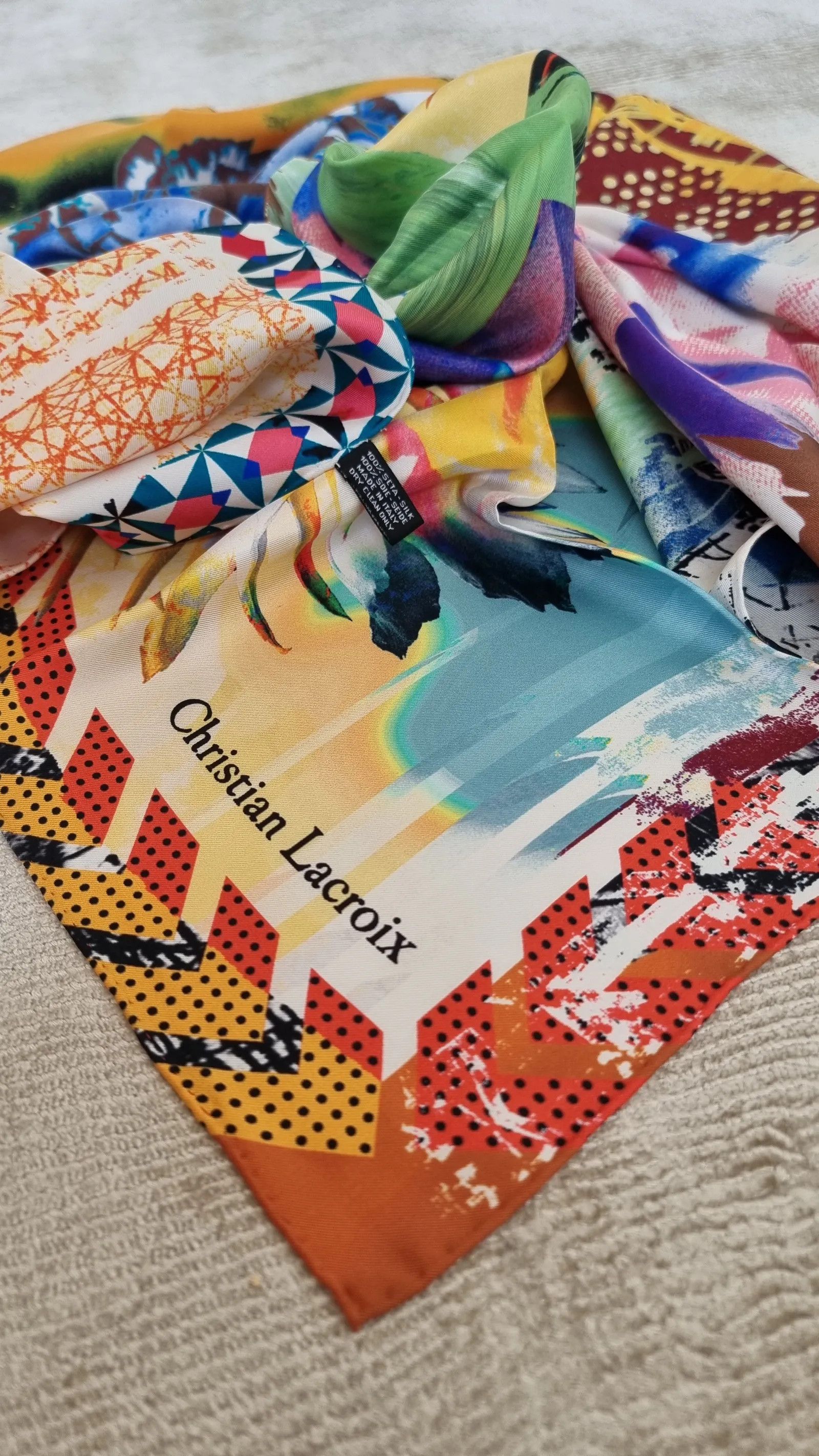 Designer DESIGNER CHRISTIAN LACROIX Scarf Size ONE SIZE - 2 Thumbnail