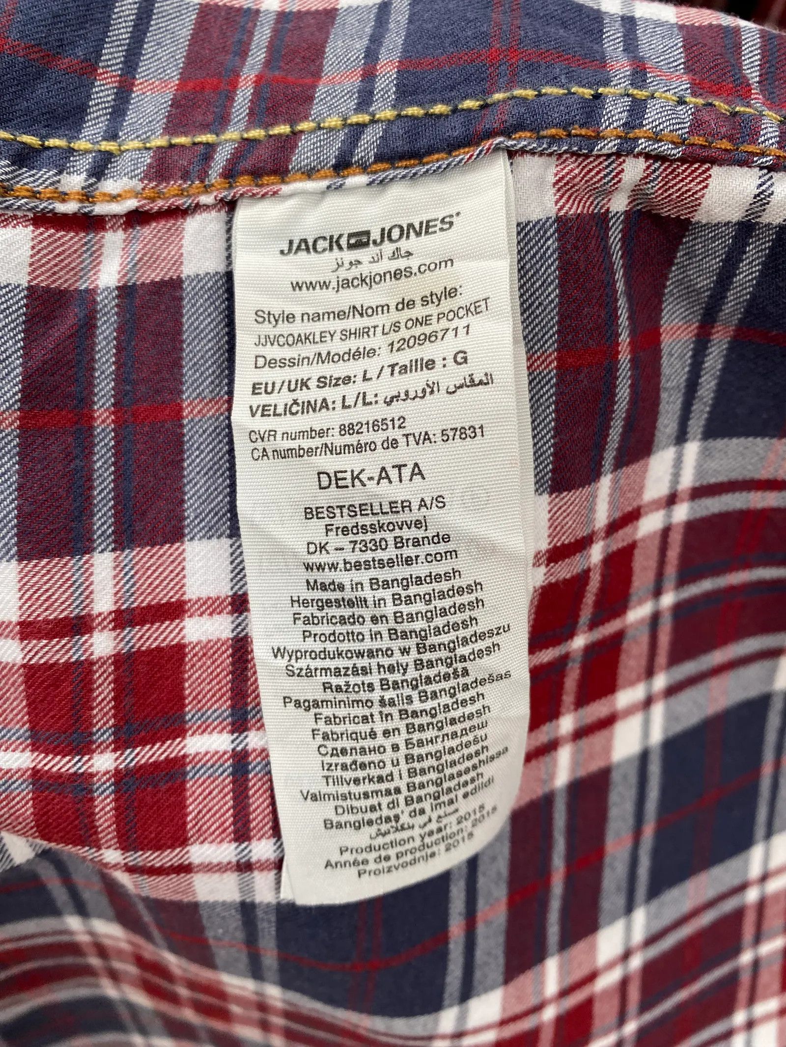 Jack & Jones Jack & Jones Jack and Jones Shirt Size US L / EU 52-54 / 3 - 3 Thumbnail