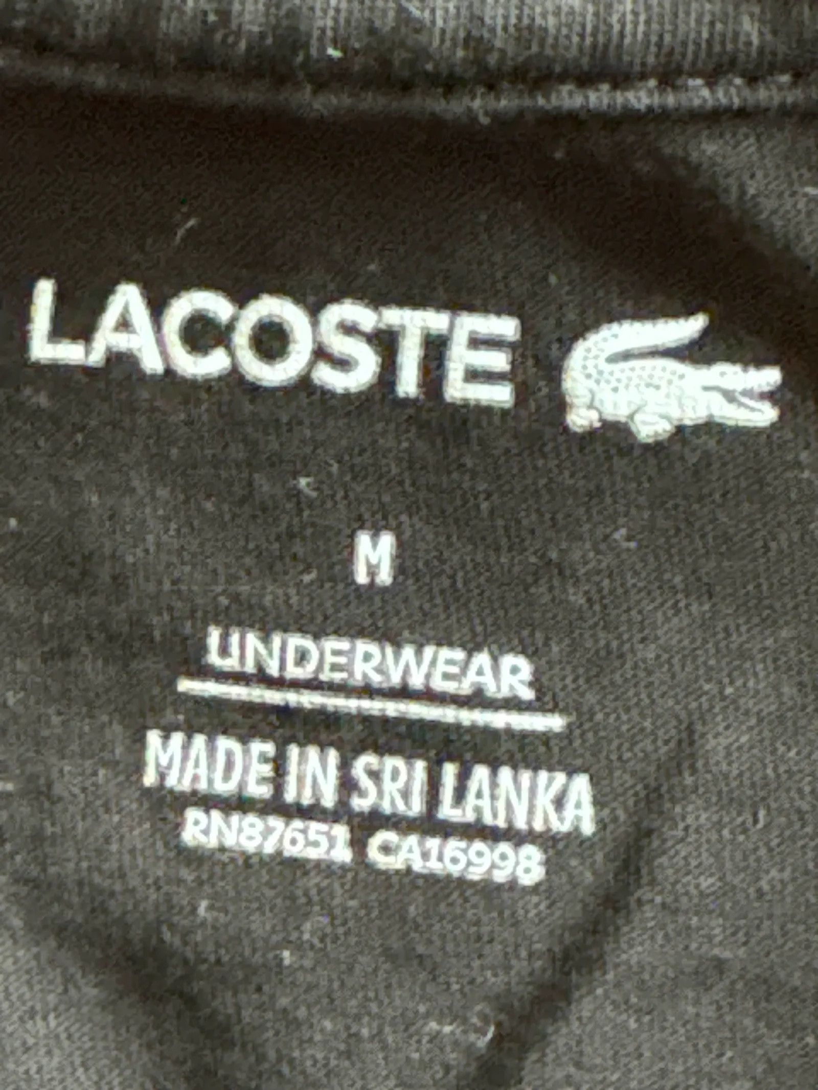 Lacoste Lacoste T-shirt Size US M / EU 48-50 / 2 - 2 Thumbnail