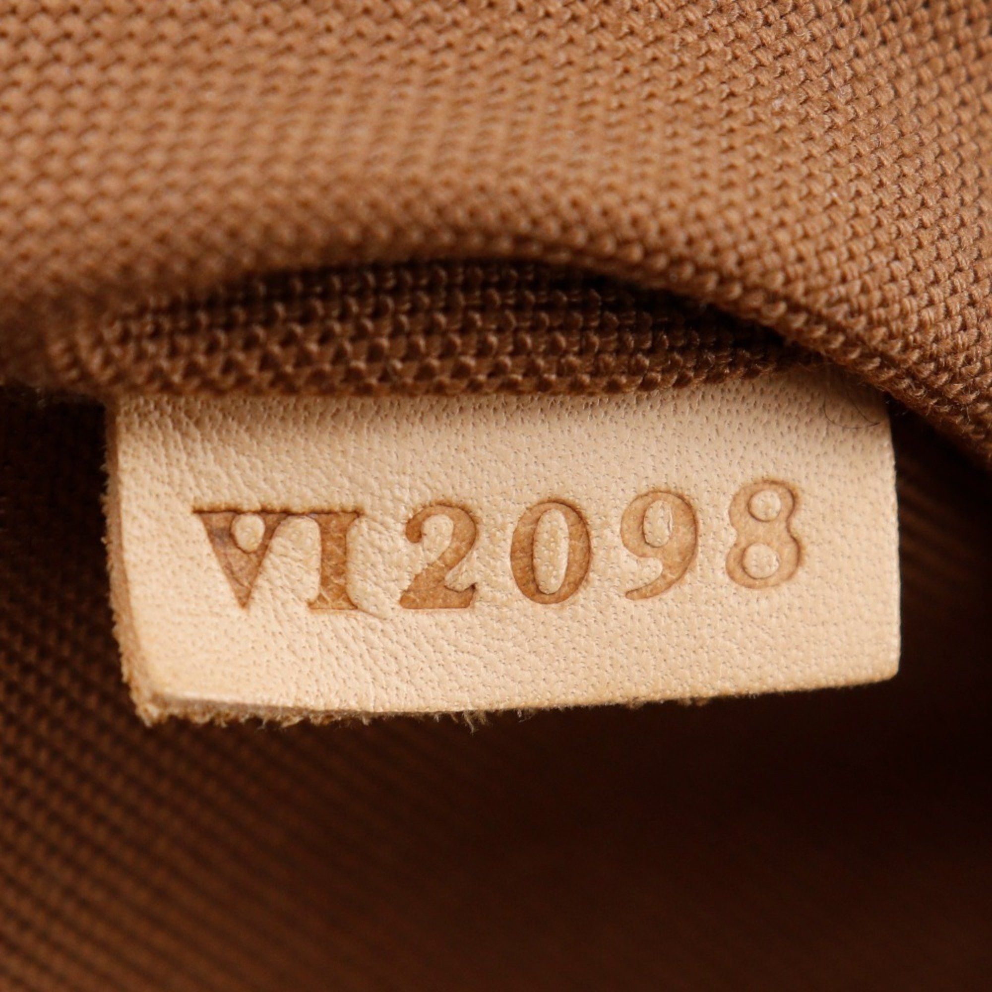 Louis Vuitton Louis Vuitton Batignolles Handbag M51156 Monogram Canvas 2008 Brown VI2098 A5 Batignor Women's Size ONE SIZE - 13 Thumbnail