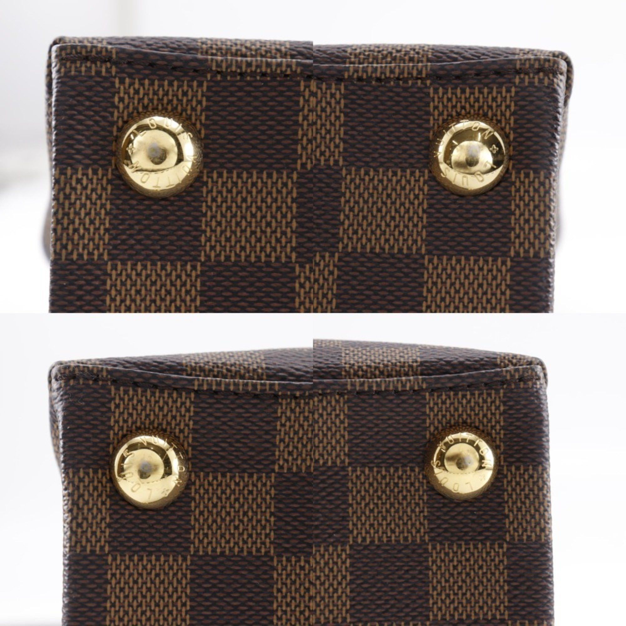 Louis Vuitton Louis Vuitton Brompton Handbag Shoulder N41582 Damier Canvas 2016 Brown TR0186 2way A5 Women's Size ONE SIZE - 11 Thumbnail
