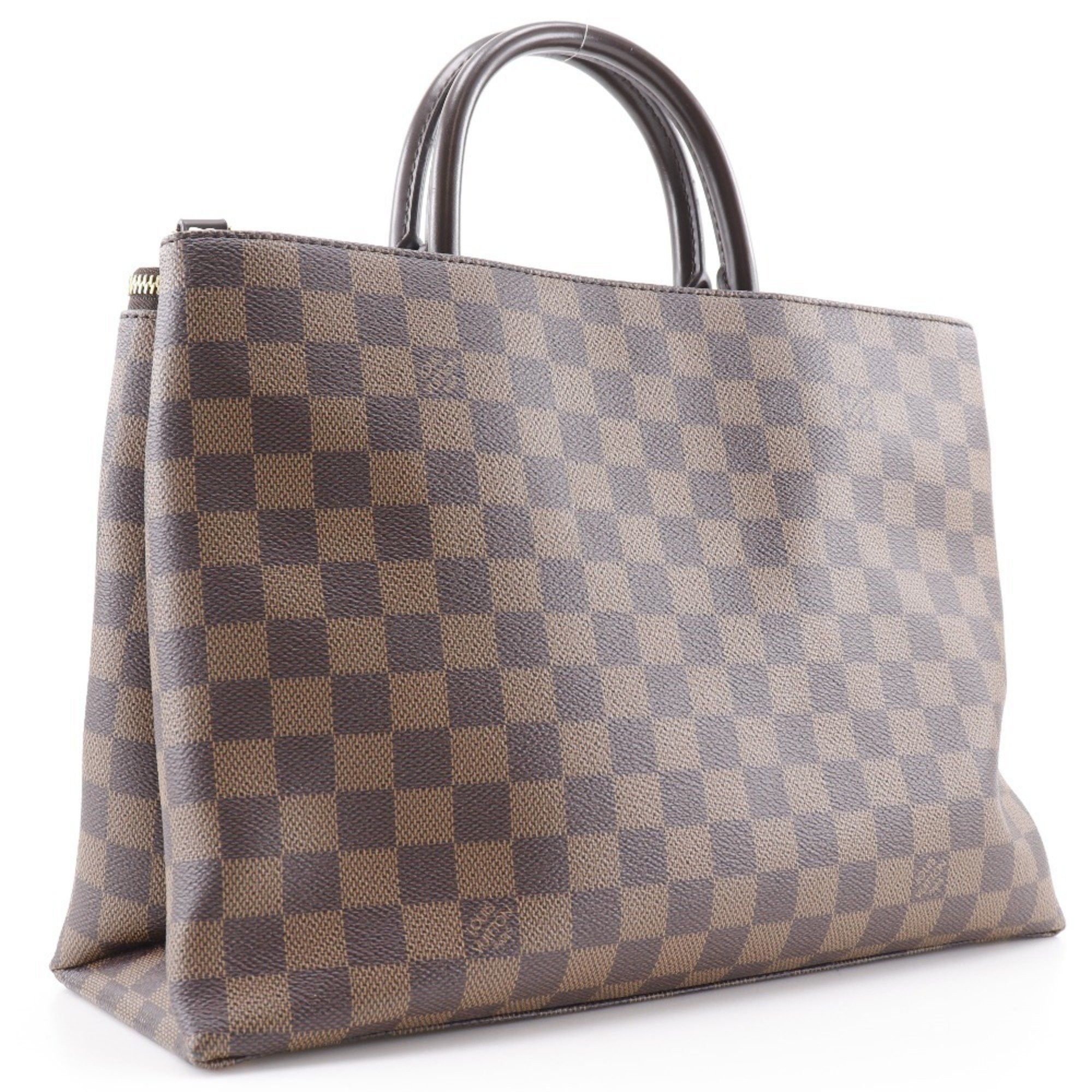 Louis Vuitton Louis Vuitton Brompton Handbag Shoulder N41582 Damier Canvas 2016 Brown TR0186 2way A5 Women's Size ONE SIZE - 3 Thumbnail