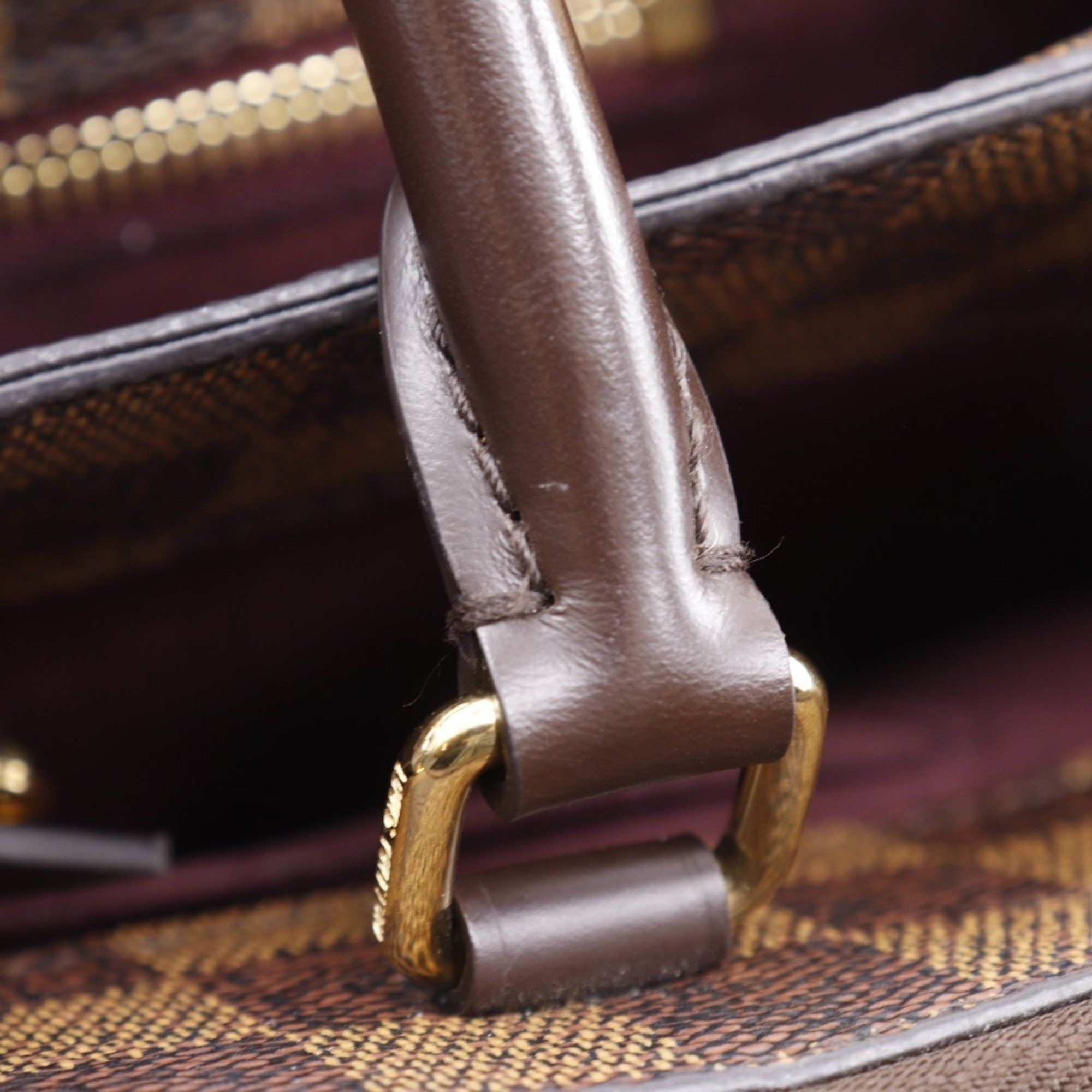 Louis Vuitton Louis Vuitton Brompton Handbag Shoulder N41582 Damier Canvas 2016 Brown TR0186 2way A5 Women's Size ONE SIZE - 15 Thumbnail