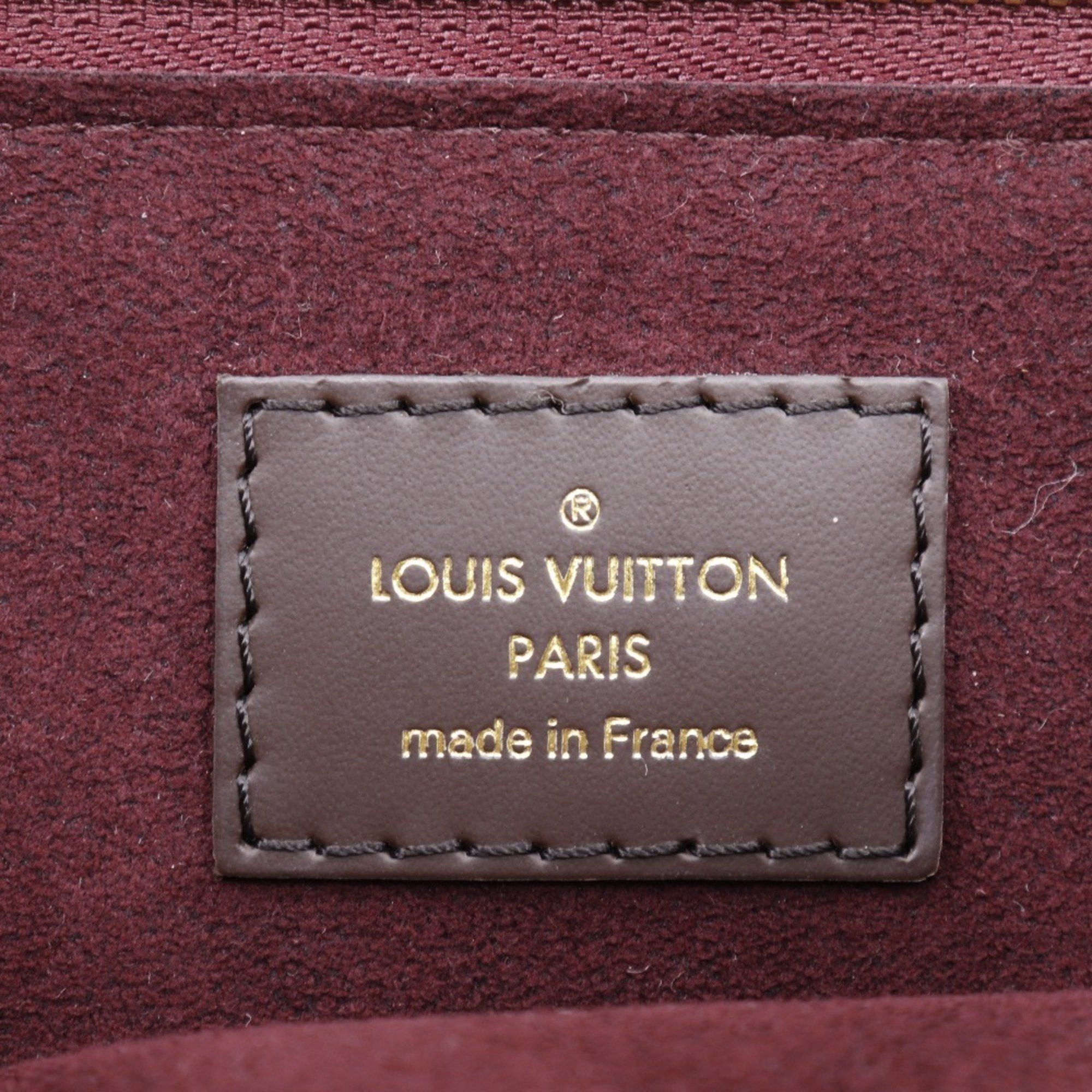 Louis Vuitton Louis Vuitton Brompton Handbag Shoulder N41582 Damier Canvas 2016 Brown TR0186 2way A5 Women's Size ONE SIZE - 17 Thumbnail
