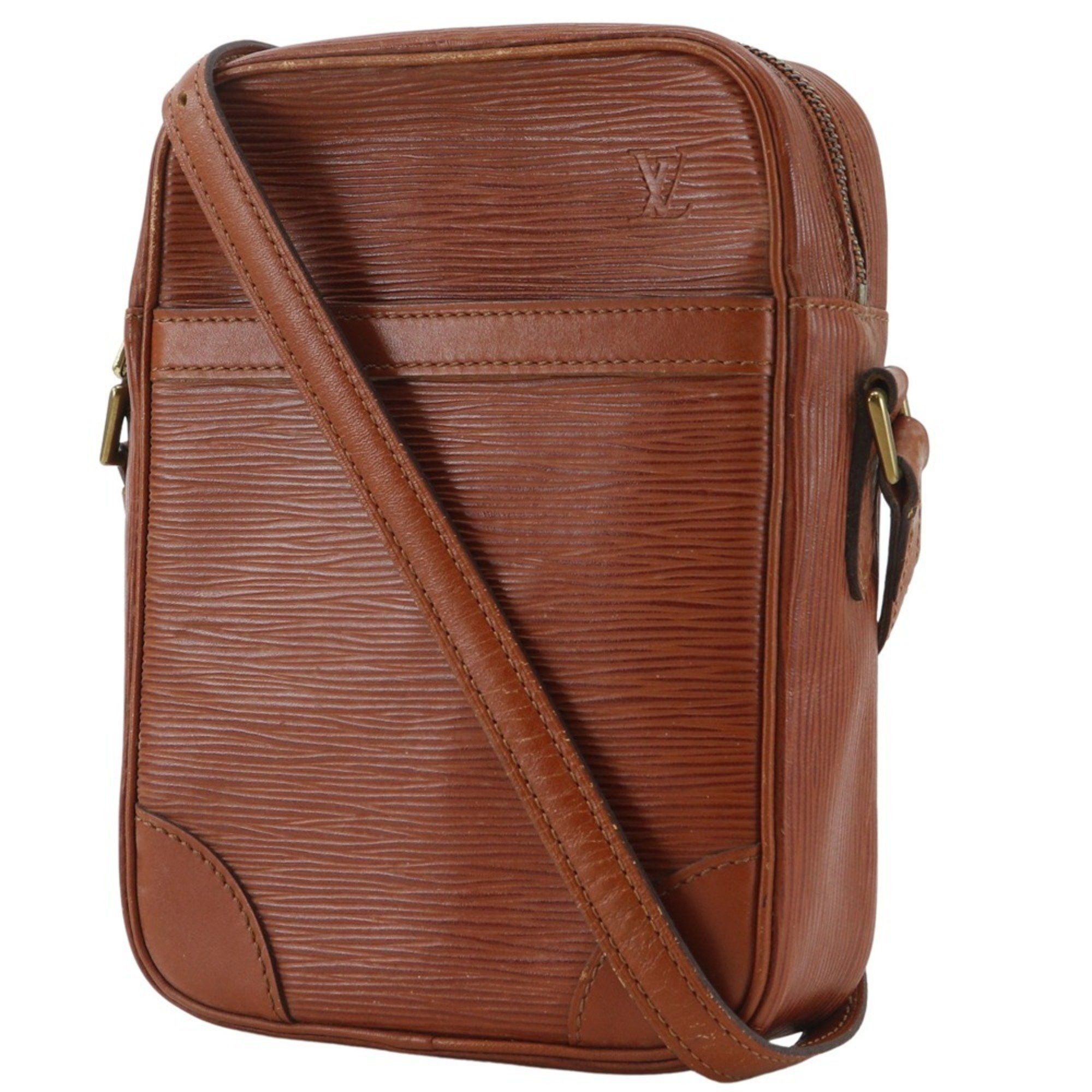 Louis Vuitton Louis Vuitton Danube Shoulder Bag Epi Leather Kenya Brown 1987 MI871 Dunouve Unisex Size ONE SIZE - 2 Thumbnail