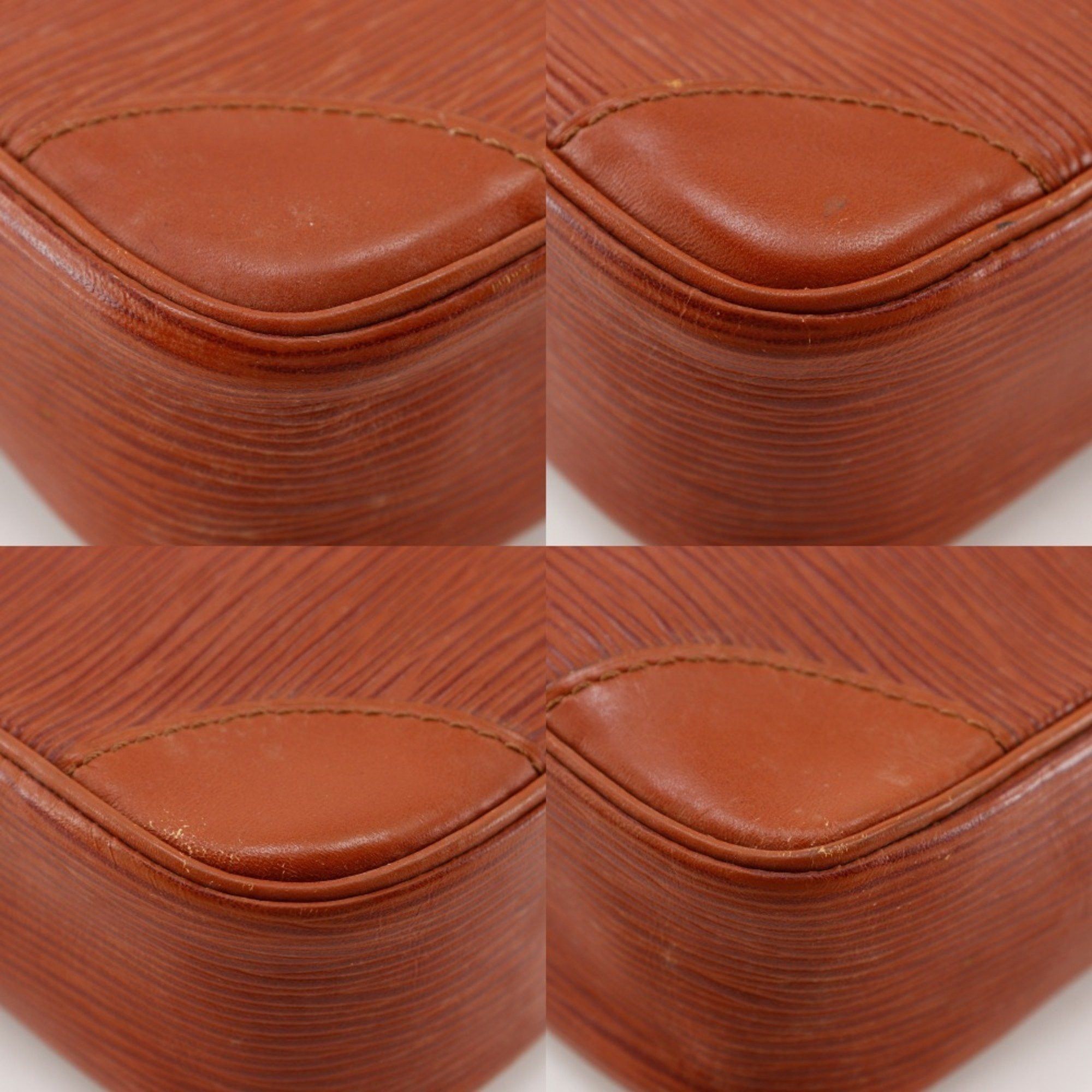 Louis Vuitton Louis Vuitton Danube Shoulder Bag Epi Leather Kenya Brown 1987 MI871 Dunouve Unisex Size ONE SIZE - 4 Thumbnail