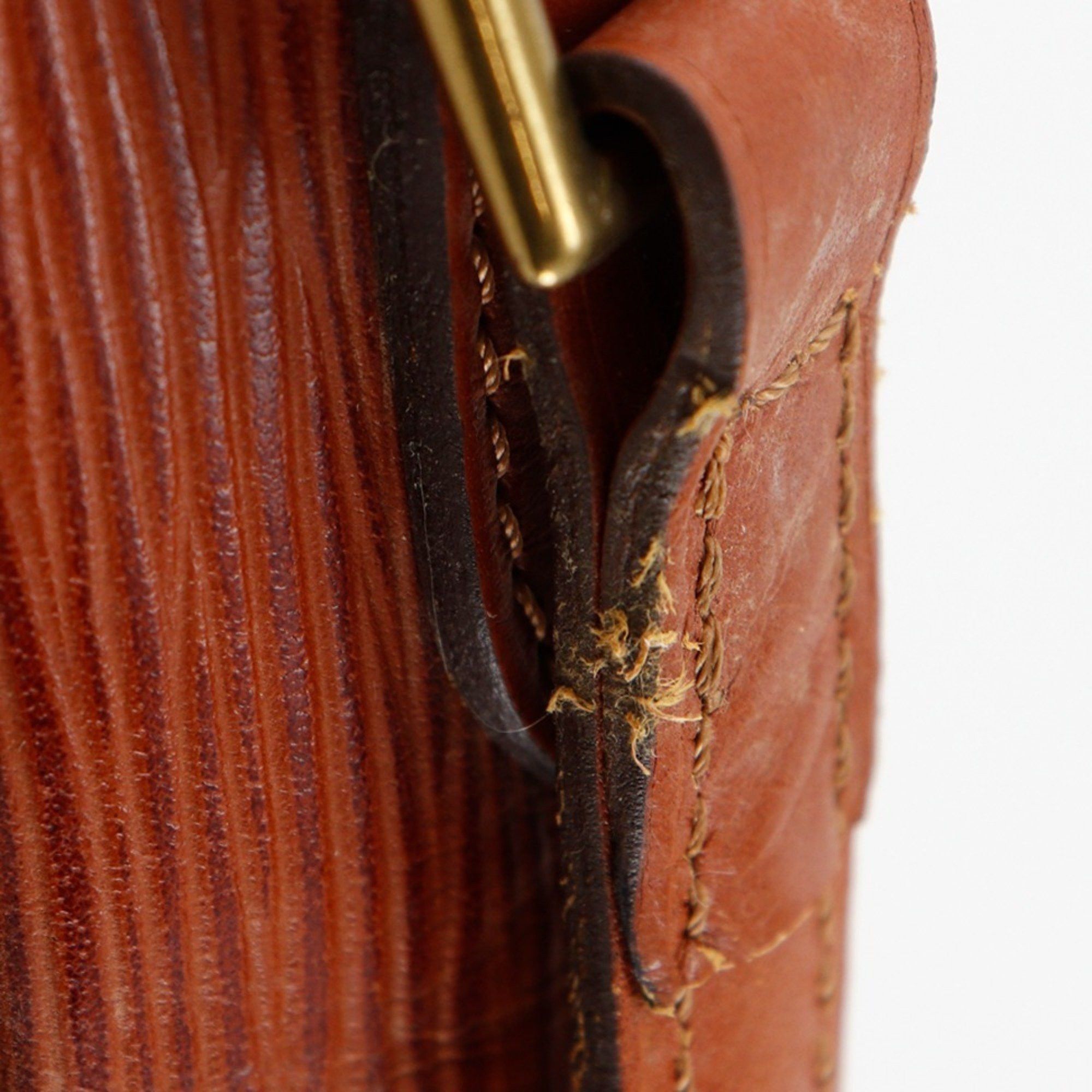 Louis Vuitton Louis Vuitton Danube Shoulder Bag Epi Leather Kenya Brown 1987 MI871 Dunouve Unisex Size ONE SIZE - 14 Thumbnail