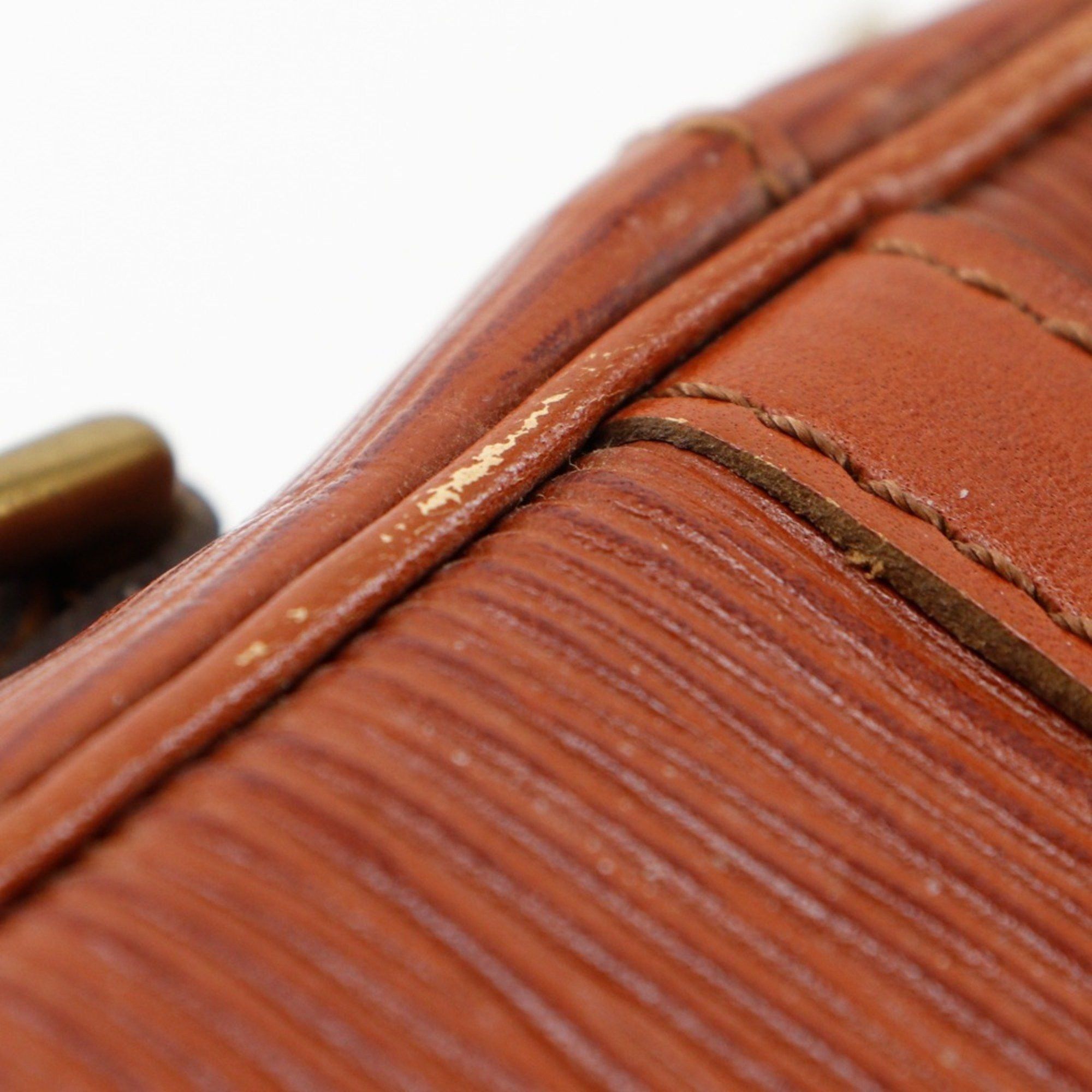 Louis Vuitton Louis Vuitton Danube Shoulder Bag Epi Leather Kenya Brown 1987 MI871 Dunouve Unisex Size ONE SIZE - 12 Thumbnail