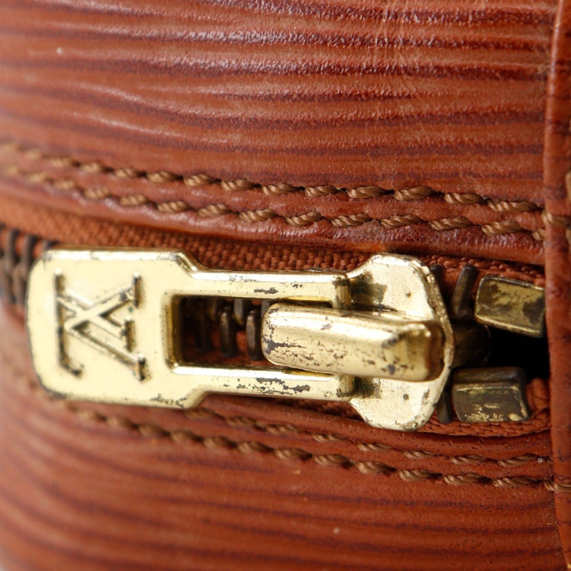 Louis Vuitton Louis Vuitton Danube Shoulder Bag Epi Leather Kenya Brown 1987 MI871 Dunouve Unisex Size ONE SIZE - 15 Thumbnail