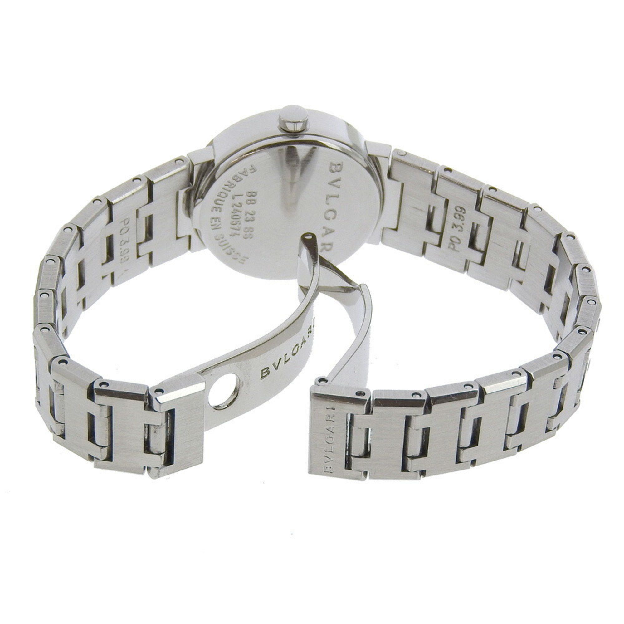 Bvlgari Bvlgari Watch BB23SS Stainless Steel Quartz Analog Display Black Dial Women's I220724028 Size ONE SIZE - 5 Thumbnail