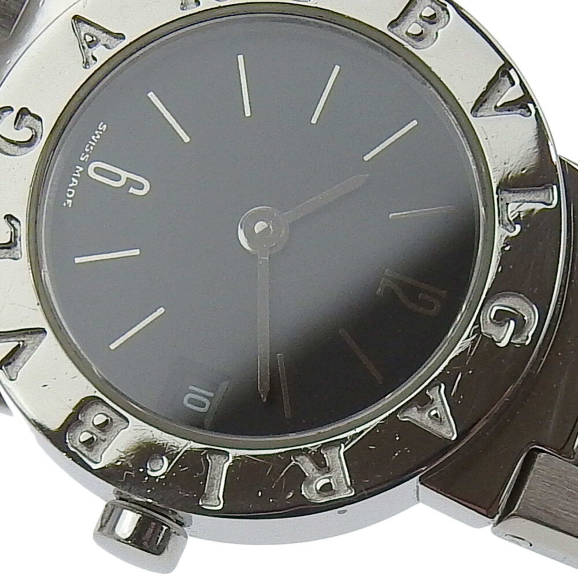 Bvlgari Bvlgari Watch BB23SS Stainless Steel Quartz Analog Display Black Dial Women's I220724028 Size ONE SIZE - 8 Thumbnail