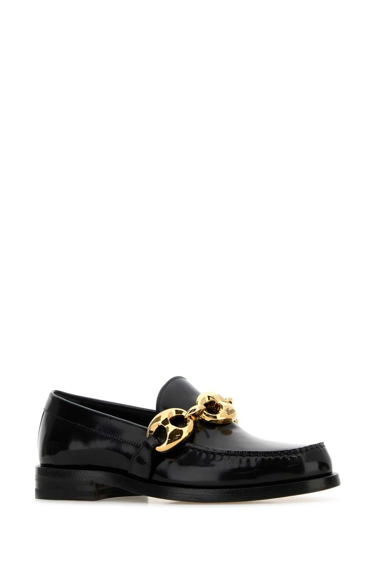 Gucci Black Leather Loafers Size US 8 / IT 38 - 2 Thumbnail