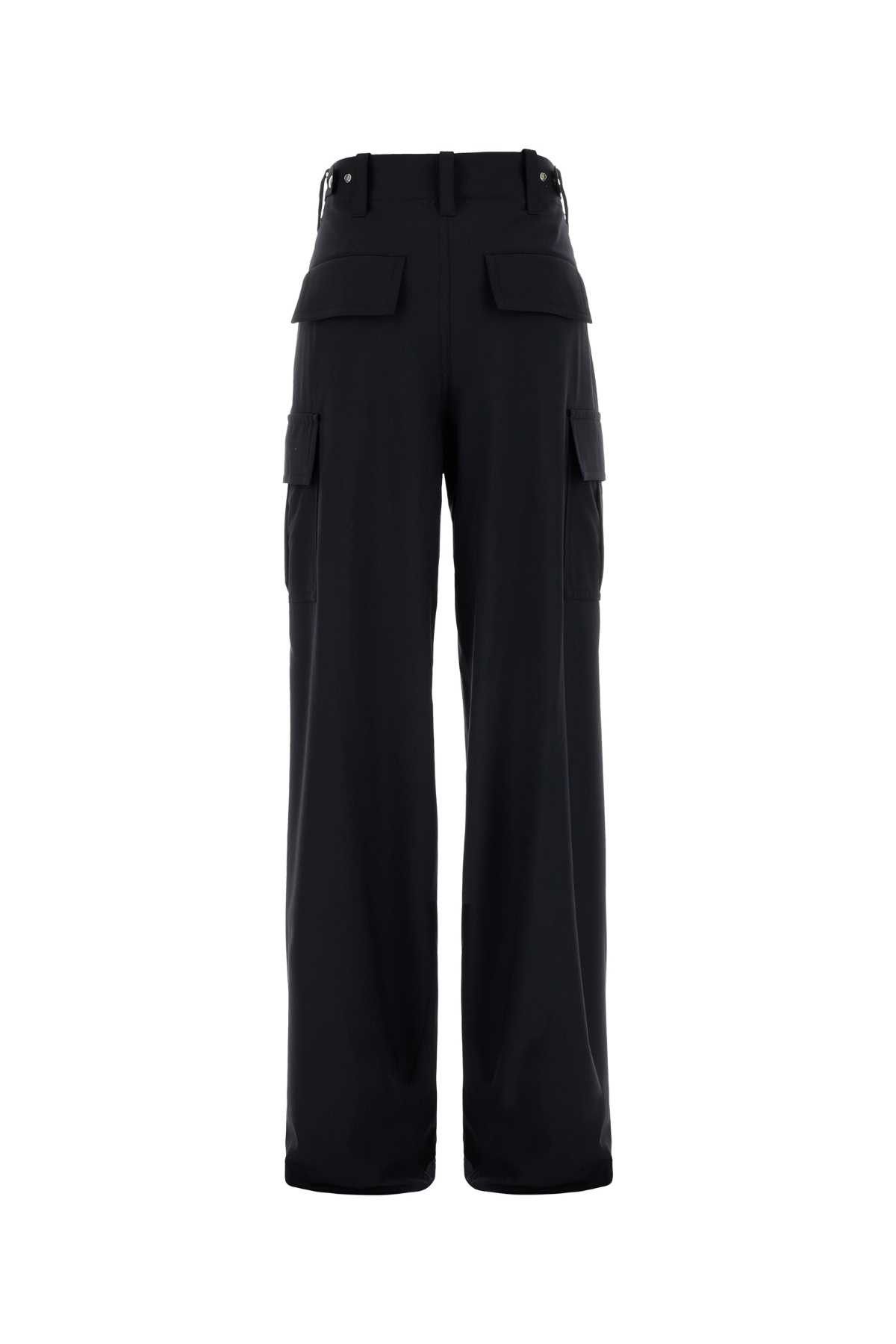 Bottega Veneta Midnight Blue Wool Cargo Pant Size 28" / US 6 / IT 42 - 2 Thumbnail