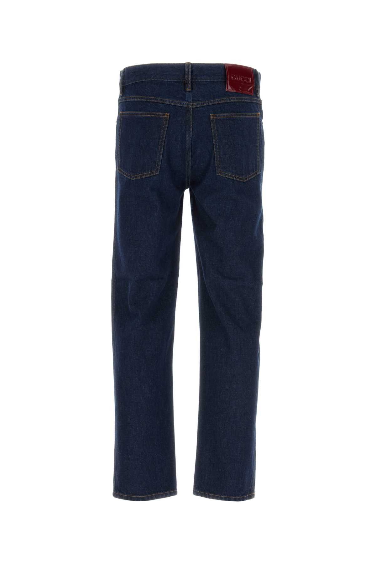Gucci Dark Blue Denim Jeans Size US 31 - 2 Thumbnail