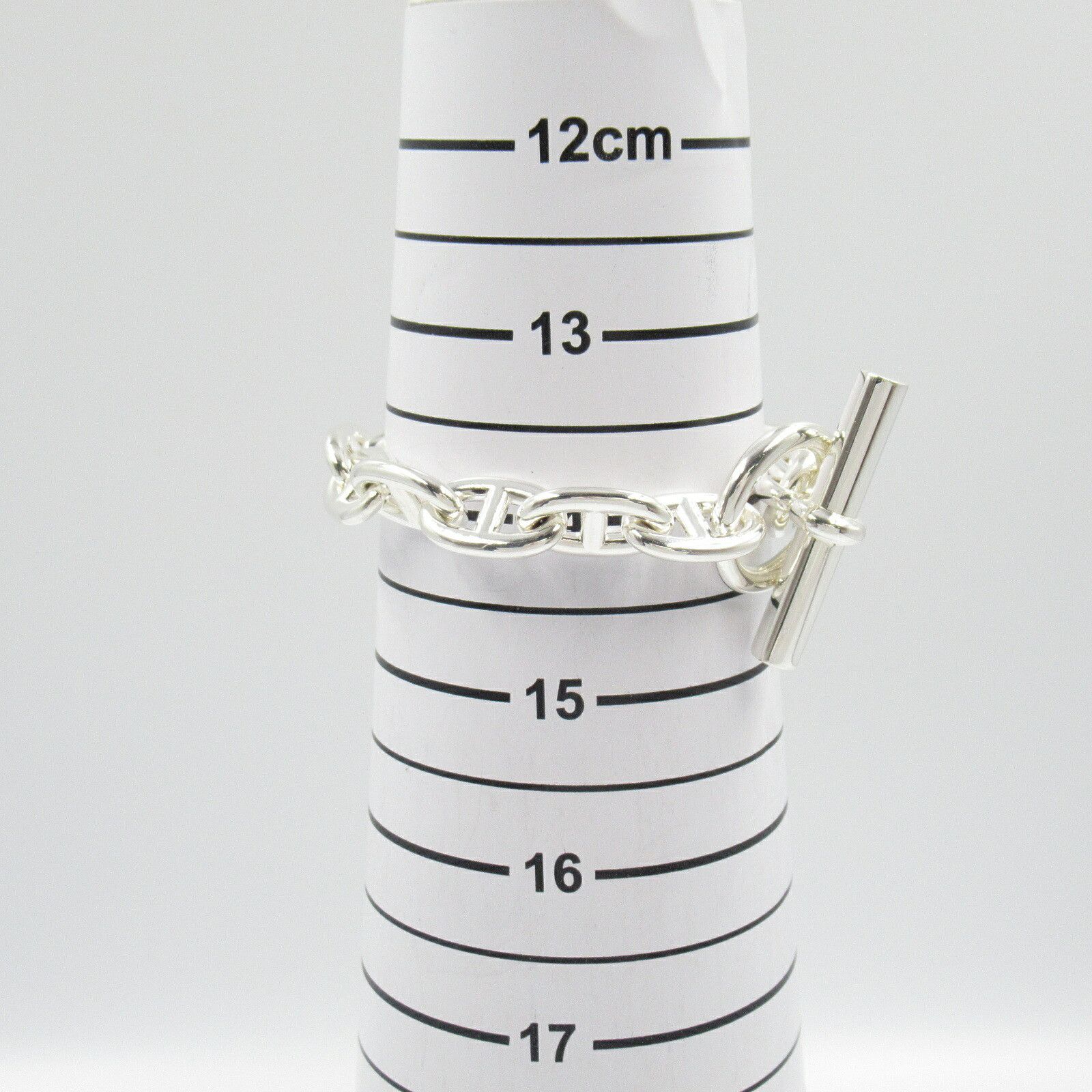 Hermes Hermes Hermes Chaine d'Ancre MM Silver925 Bracelet Metal Bracelet Size ONE SIZE - 7 Thumbnail