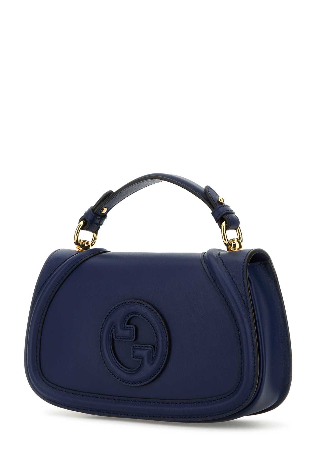 Gucci Blue Leather Gucci Blondie Handbag Size ONE SIZE - 2 Thumbnail