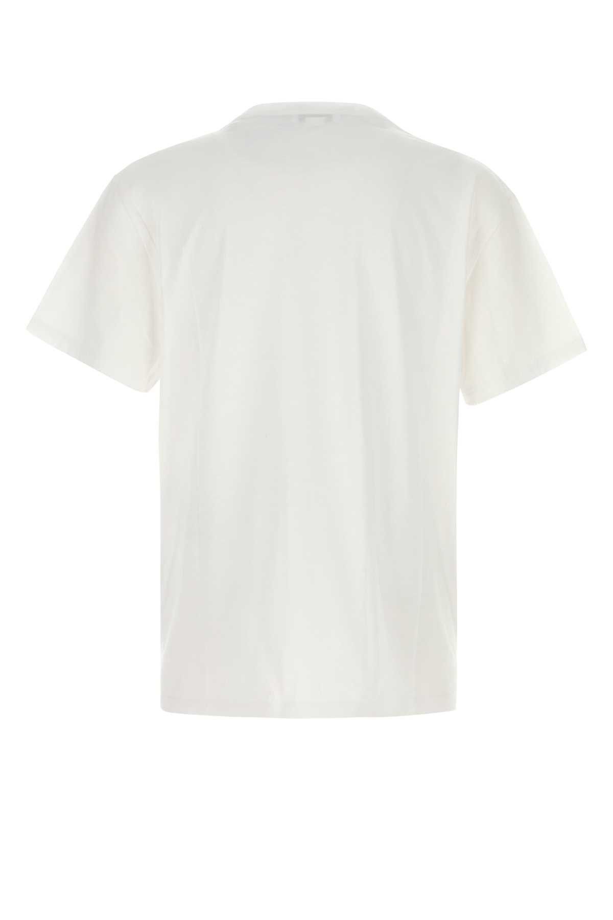 Alexander McQueen White Cotton T-Shirt Size US XL / EU 56 / 4 - 2 Thumbnail