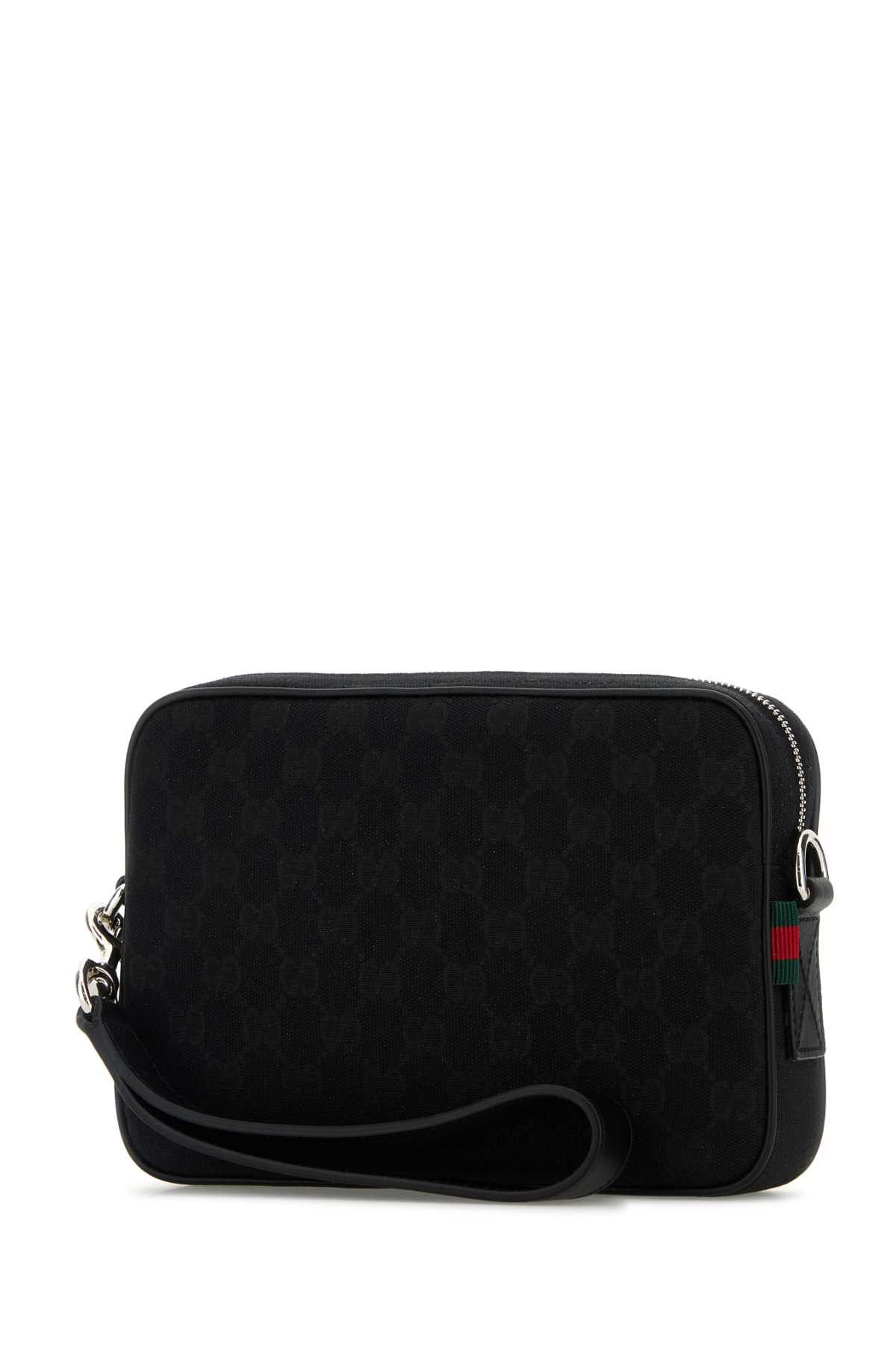 Gucci Black Gg Fabric Clutch Size ONE SIZE - 2 Thumbnail