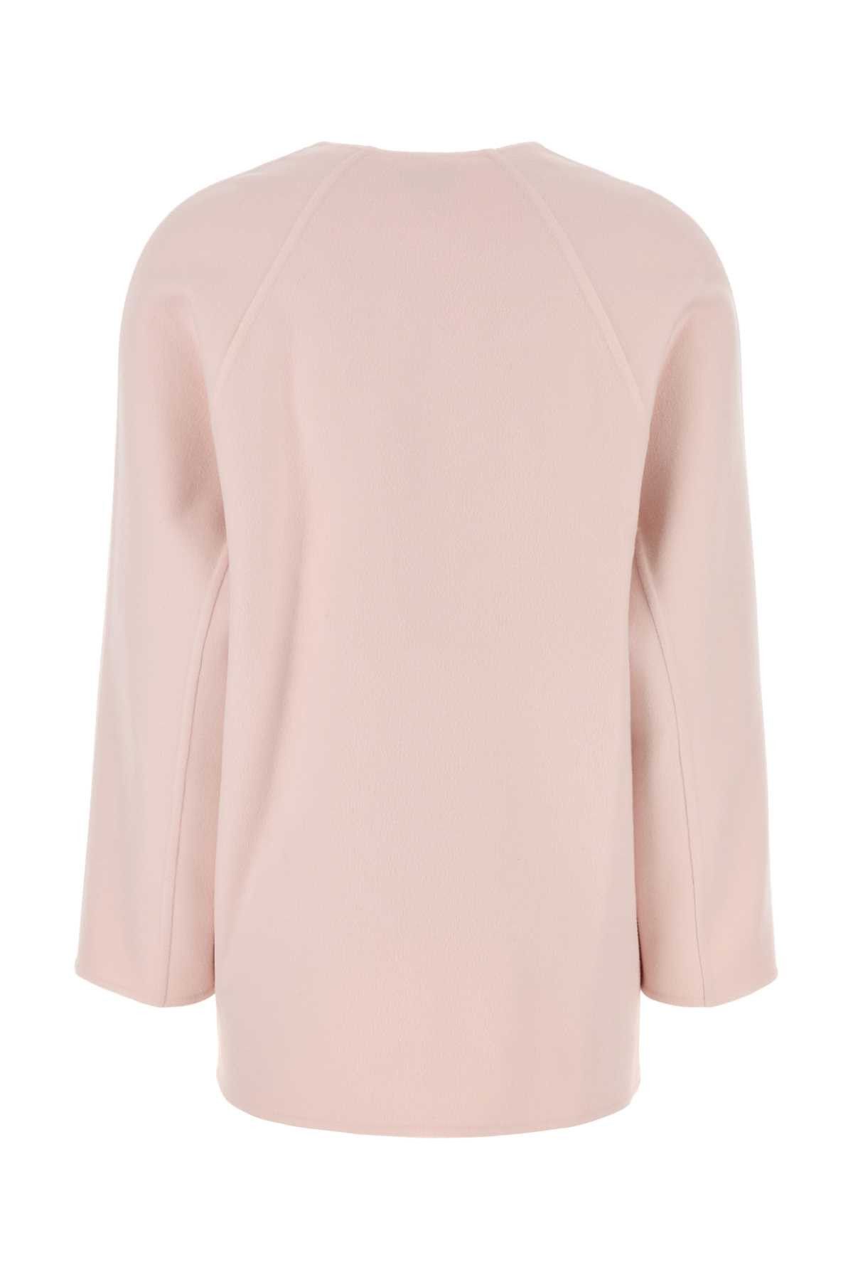 Bottega Veneta Pastel Pink Wool Blend Cardigan Size M / US 6-8 / IT 42-44 - 2 Thumbnail