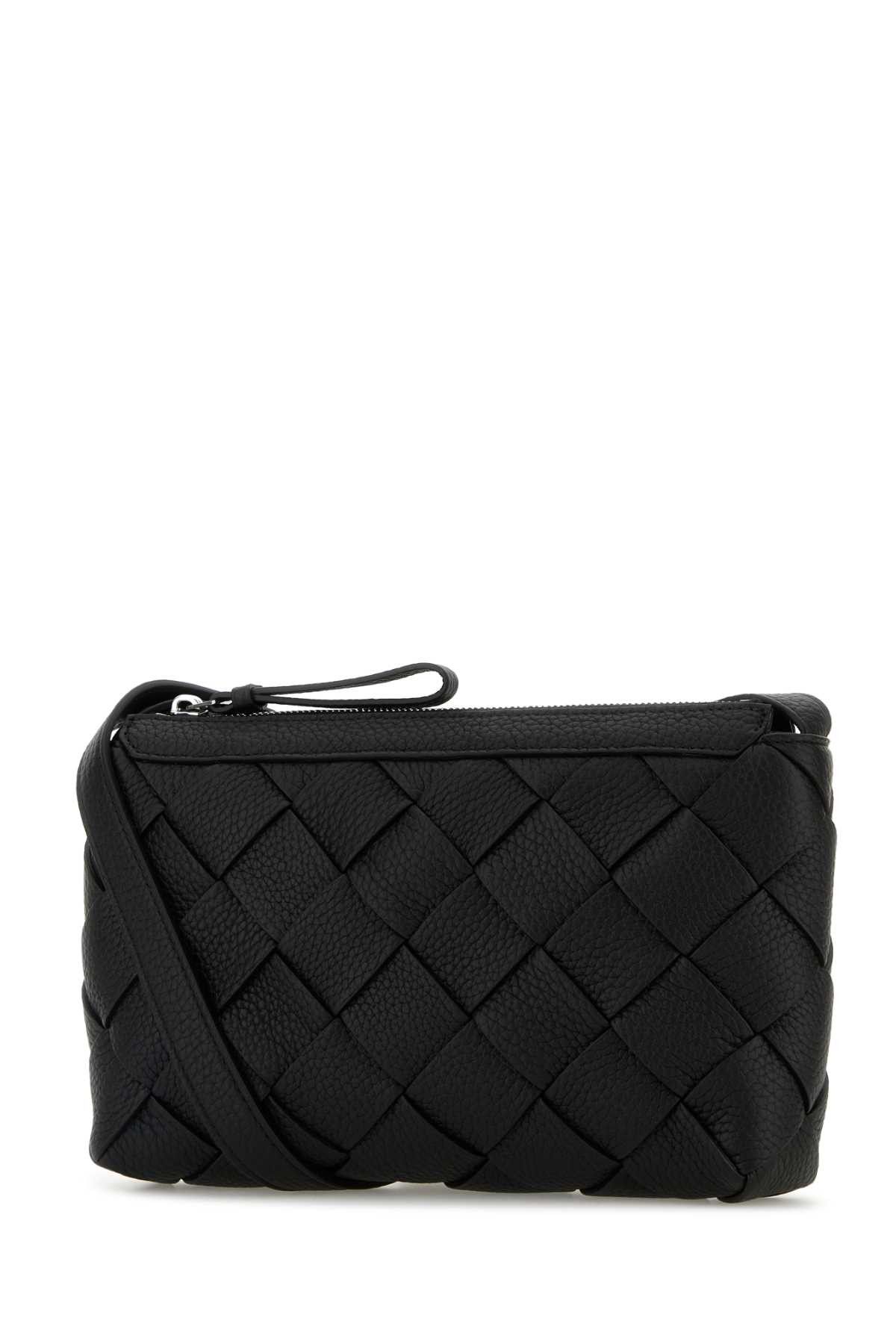 Bottega Veneta Black Leather Diago Crossbody Bag Size ONE SIZE - 2 Thumbnail