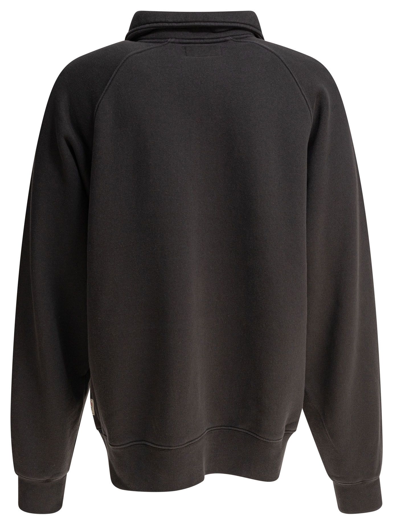 Stussy Fleece Raglan Zip Mock Size US XXL / EU 58 / 5 - 2 Thumbnail