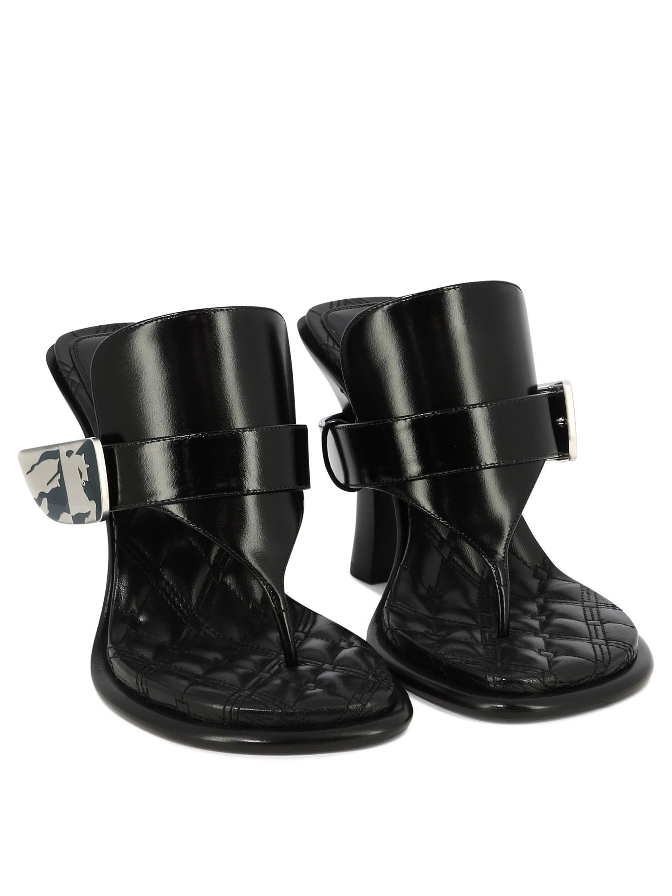 Burberry Bay 105Mm Sandals Size US 7 / IT 37 - 2 Thumbnail