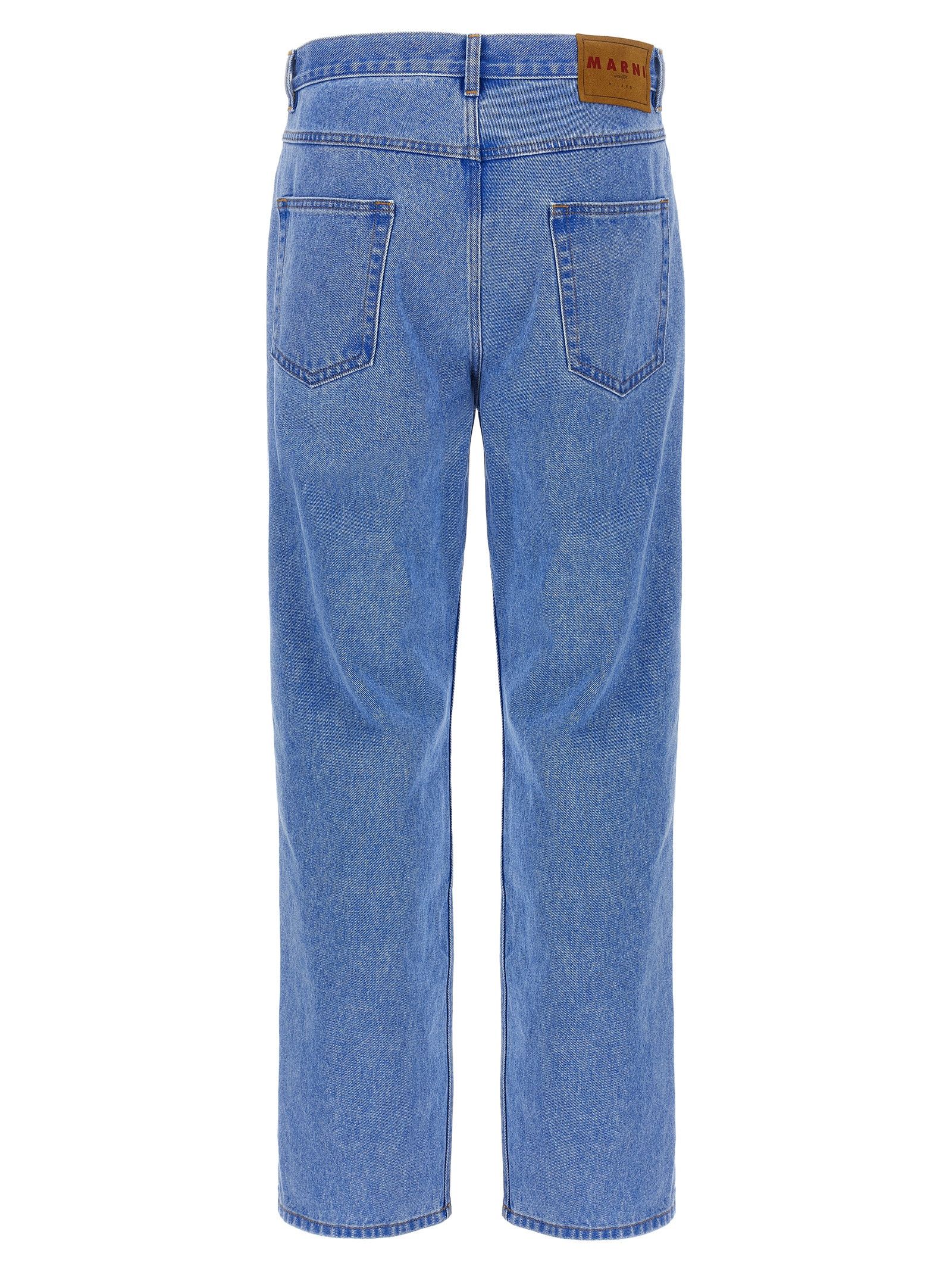 Marni 'Bleached Coated' Jeans Size US 32 / EU 48 - 2 Thumbnail