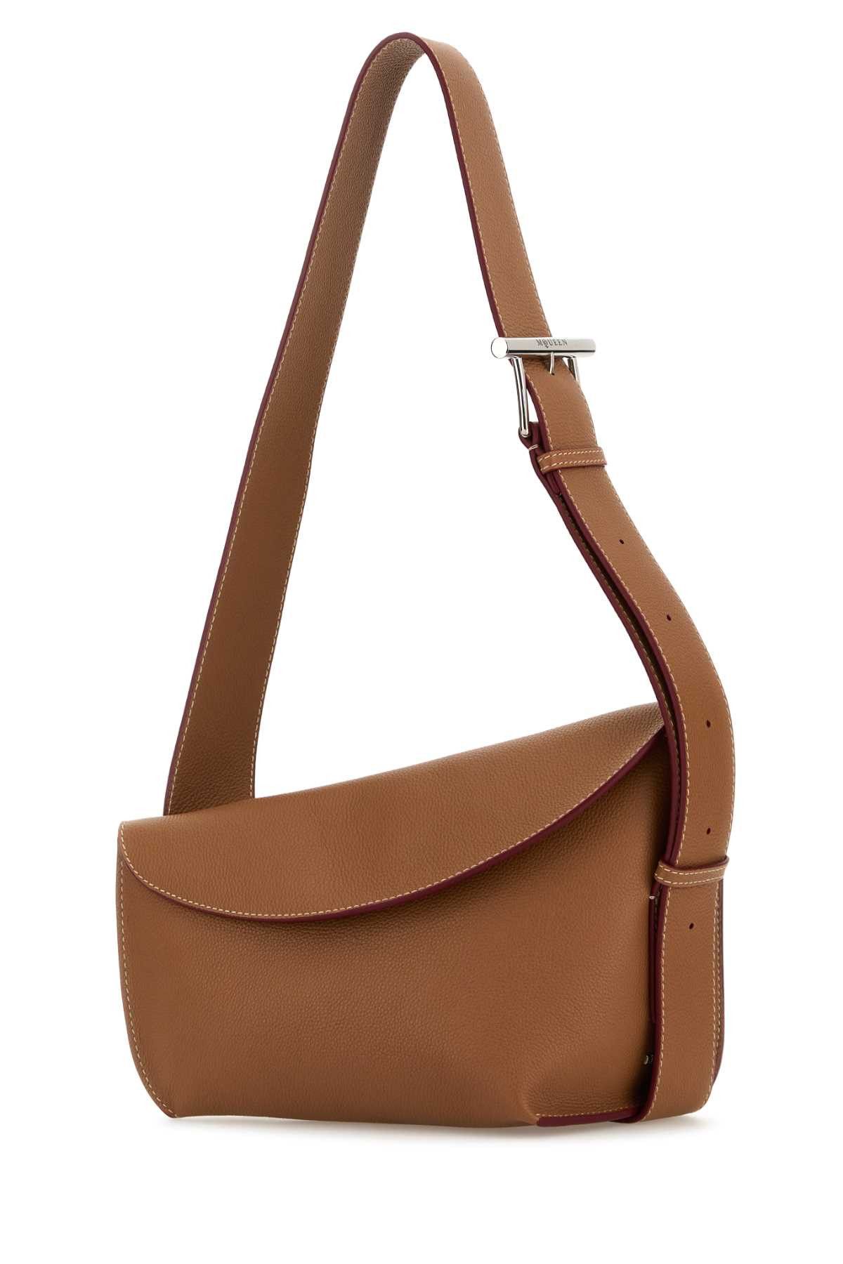 Alexander McQueen Caramel Large Sling T-Bar Crossbody Bag Size ONE SIZE - 2 Thumbnail