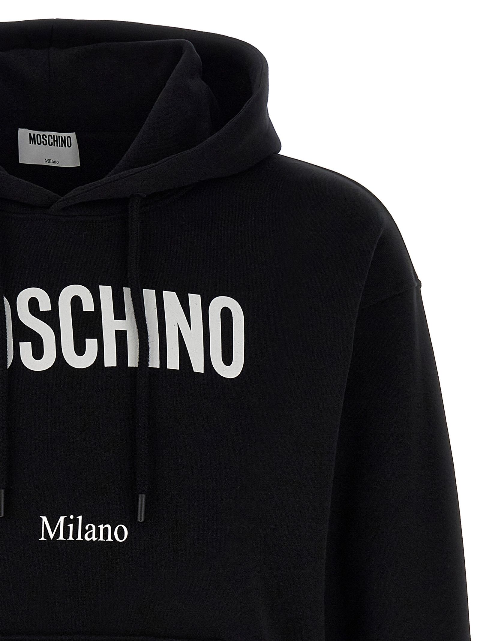 Moschino Logo Print Hoodie Size US XL / EU 56 / 4 - 3 Thumbnail
