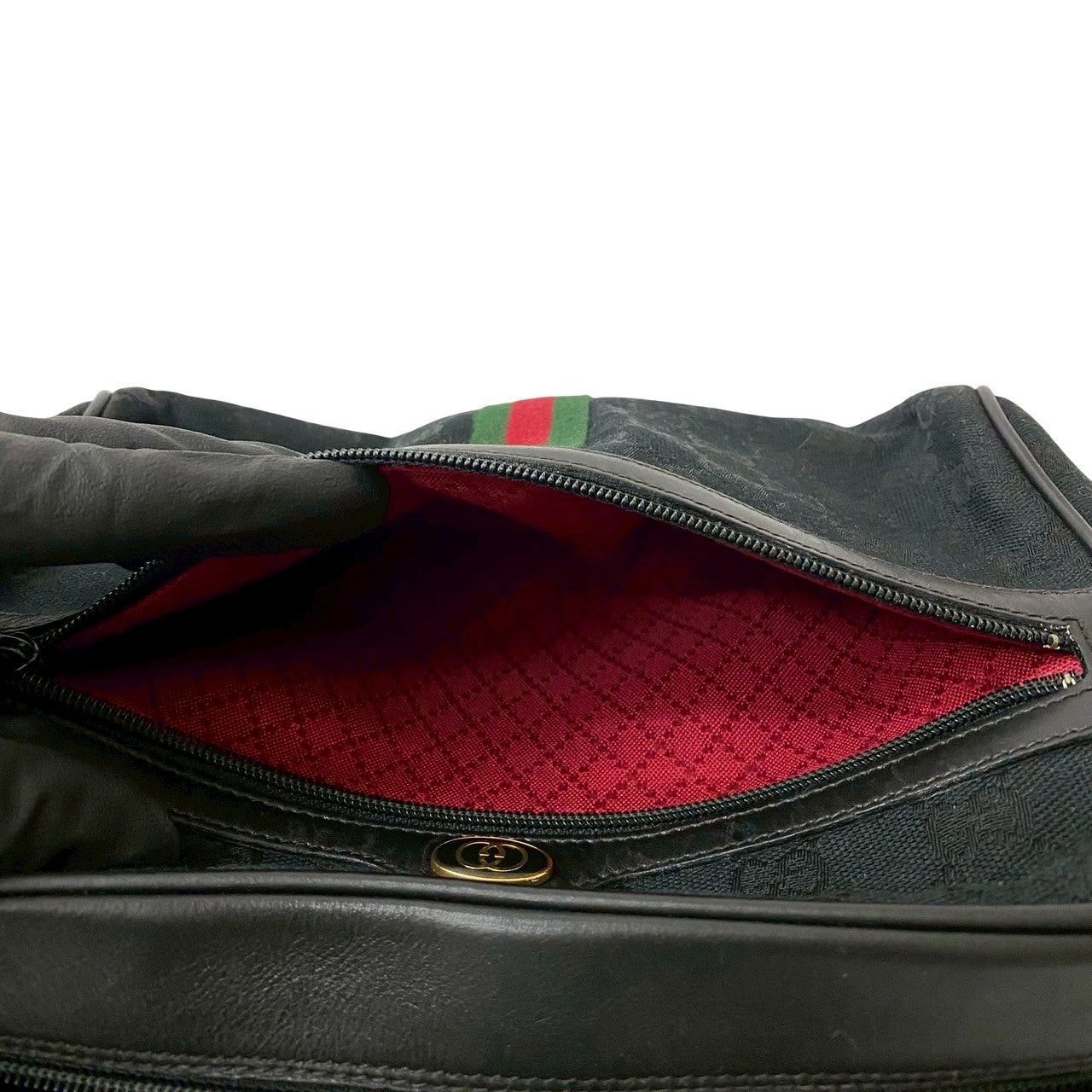 Gucci Gucci Shoulder Bag Black Cotton Size ONE SIZE - 10 Thumbnail