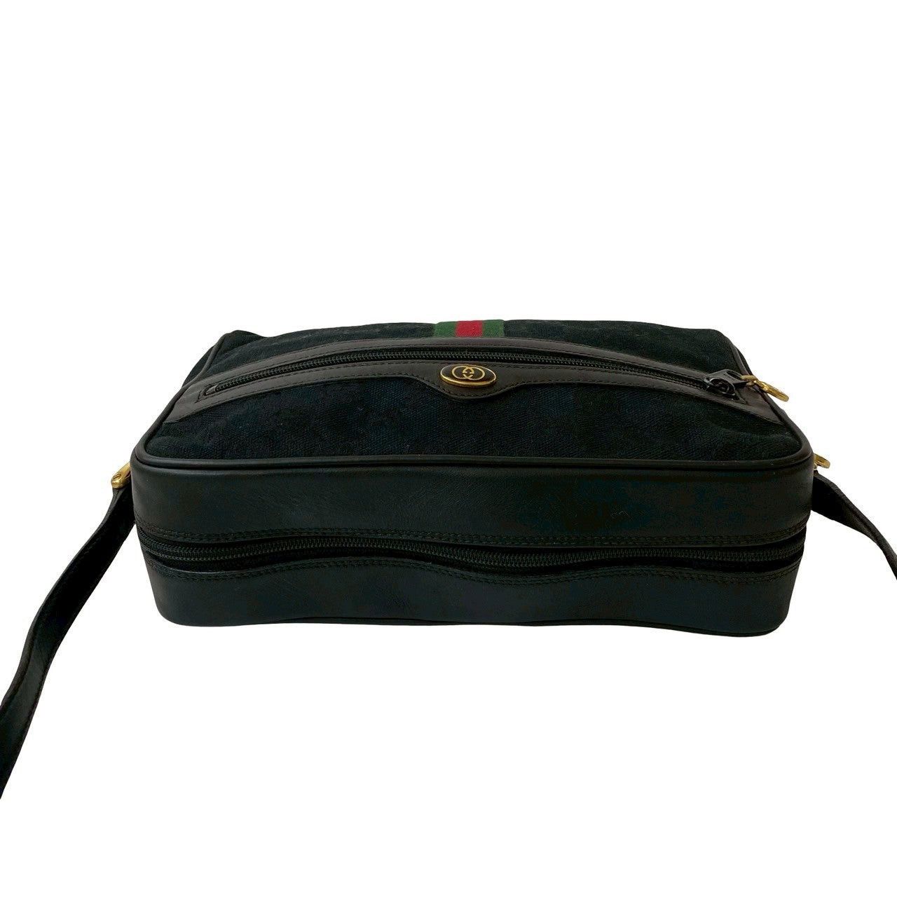 Gucci Gucci Shoulder Bag Black Cotton Size ONE SIZE - 4 Thumbnail