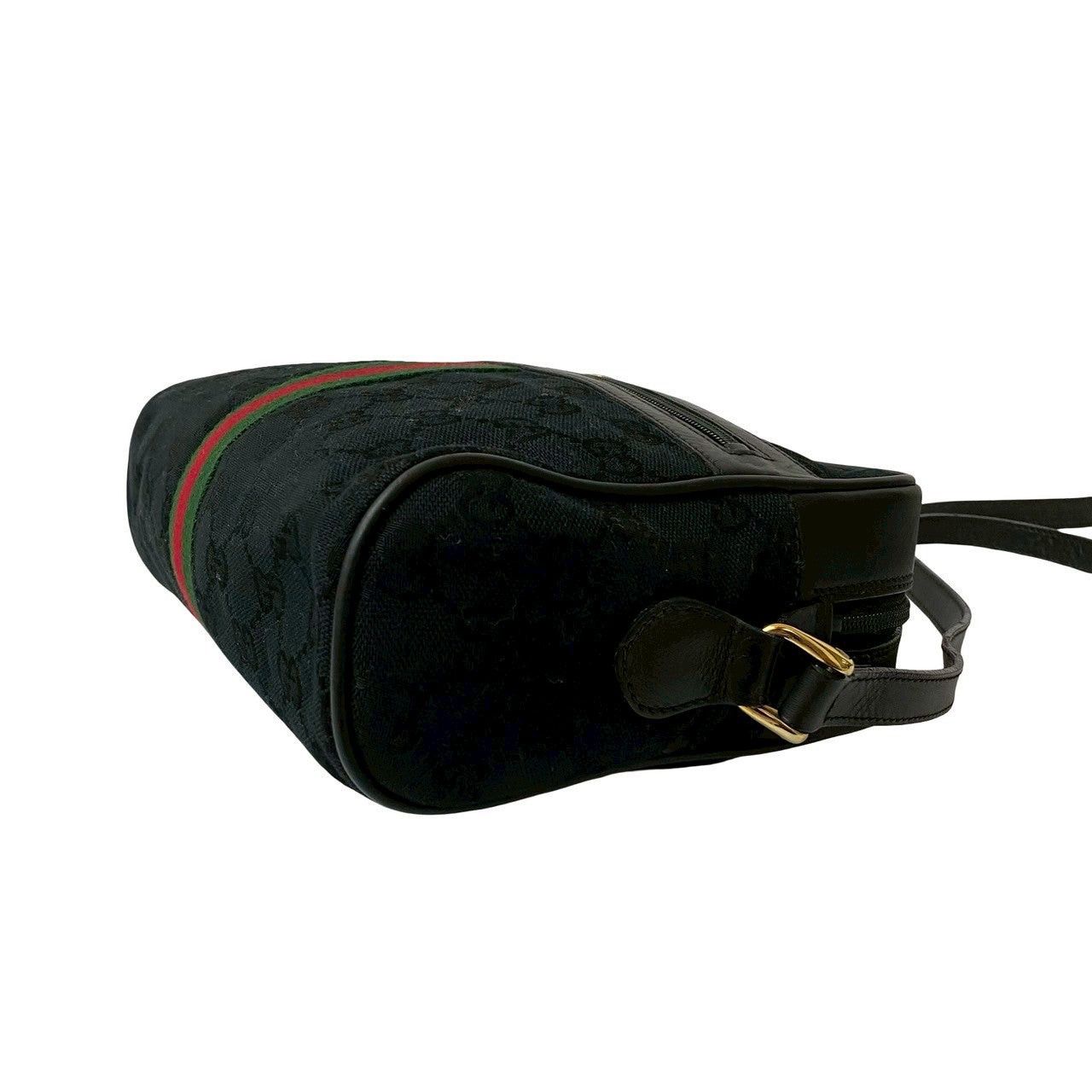 Gucci Gucci Shoulder Bag Black Cotton Size ONE SIZE - 8 Thumbnail