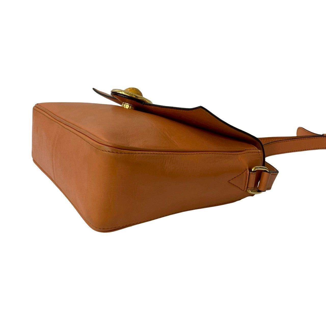 Celine Celine Shoulder Bag Orange Leather Size ONE SIZE - 8 Thumbnail
