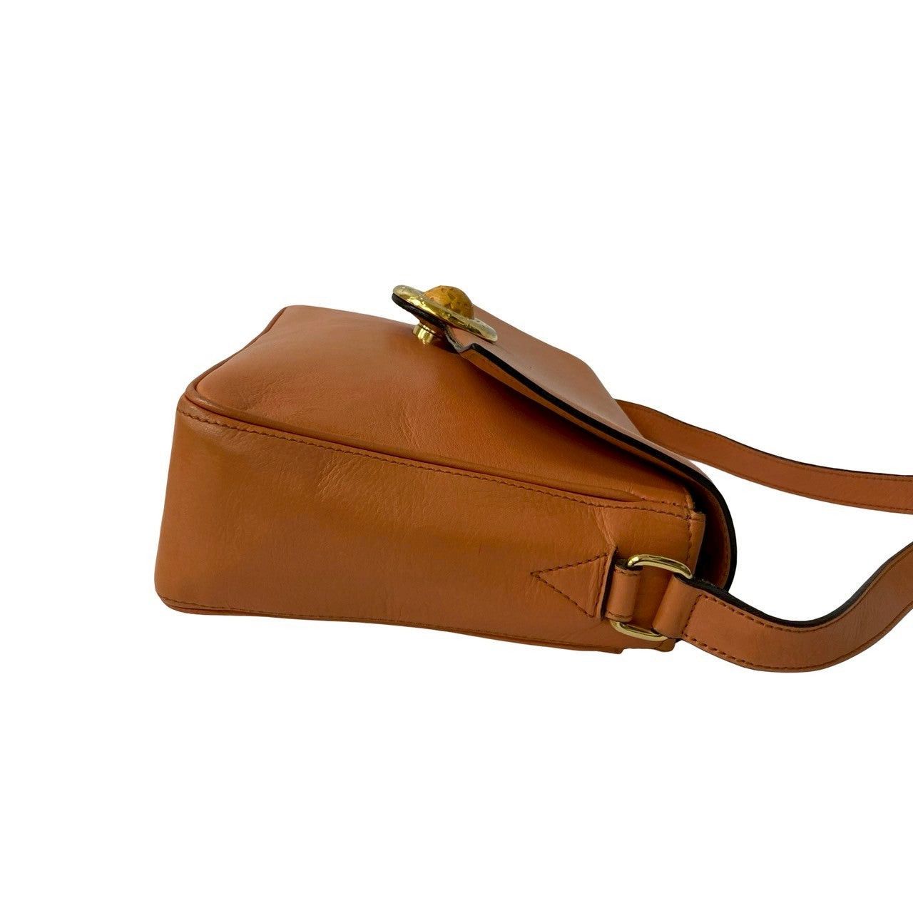 Celine Celine Shoulder Bag Orange Leather Size ONE SIZE - 6 Thumbnail