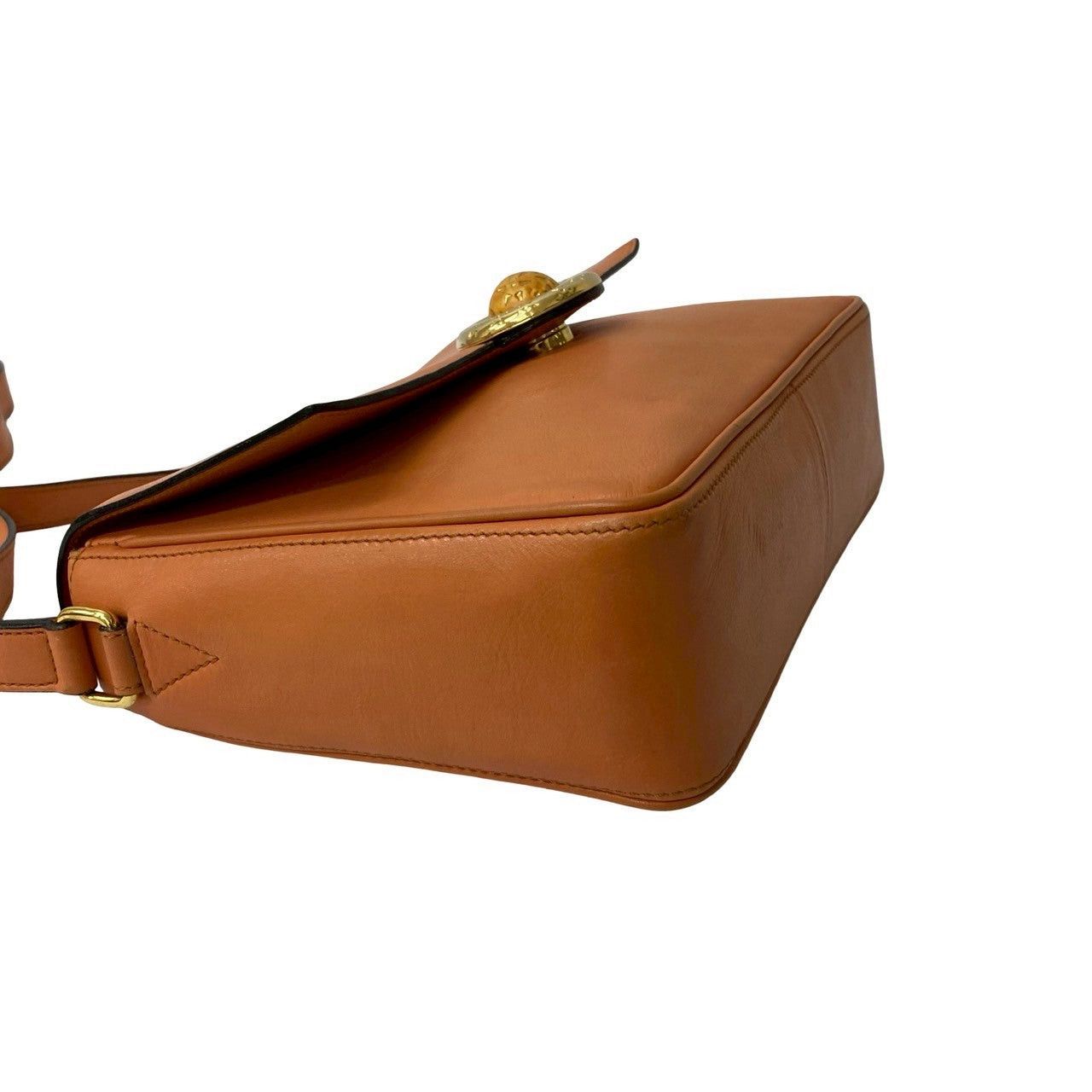 Celine Celine Shoulder Bag Orange Leather Size ONE SIZE - 7 Thumbnail