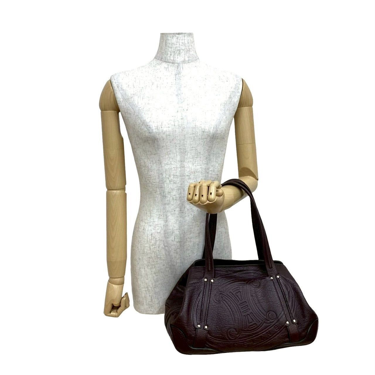 Celine Celine Handbag Brown Leather Size ONE SIZE - 2 Thumbnail