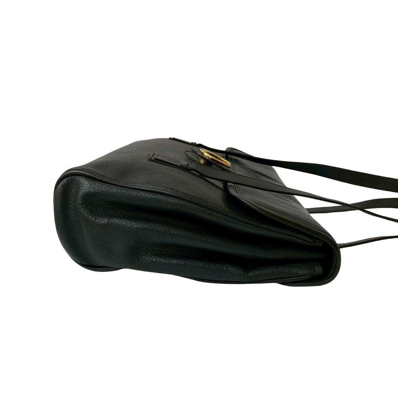 Gucci Gucci Tote Bag Black Leather Size ONE SIZE - 6 Thumbnail