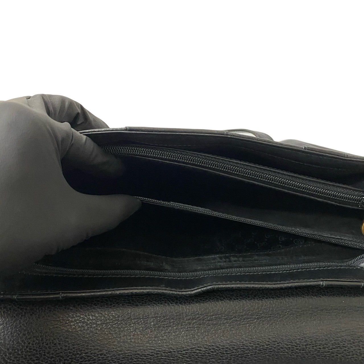 Gucci Gucci Tote Bag Black Leather Size ONE SIZE - 10 Thumbnail