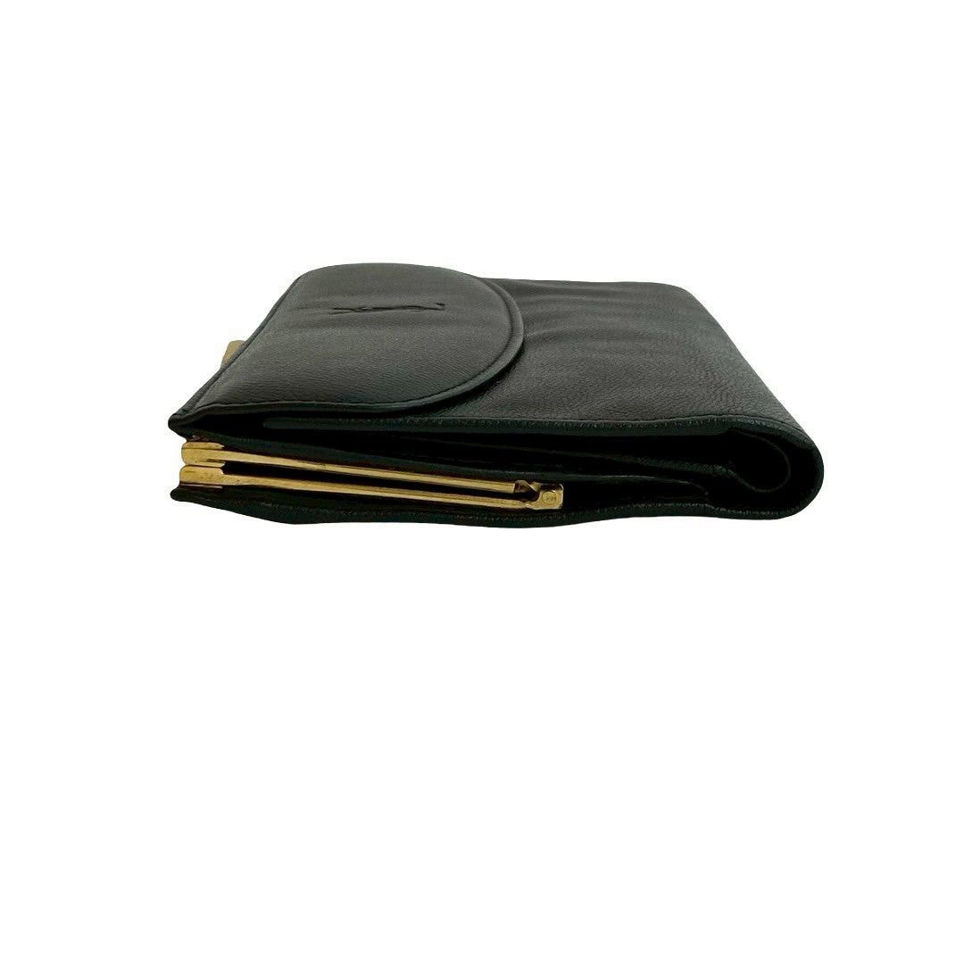Yves Saint Laurent Yves Saint Laurent Black Leather Size ONE SIZE - 4 Thumbnail