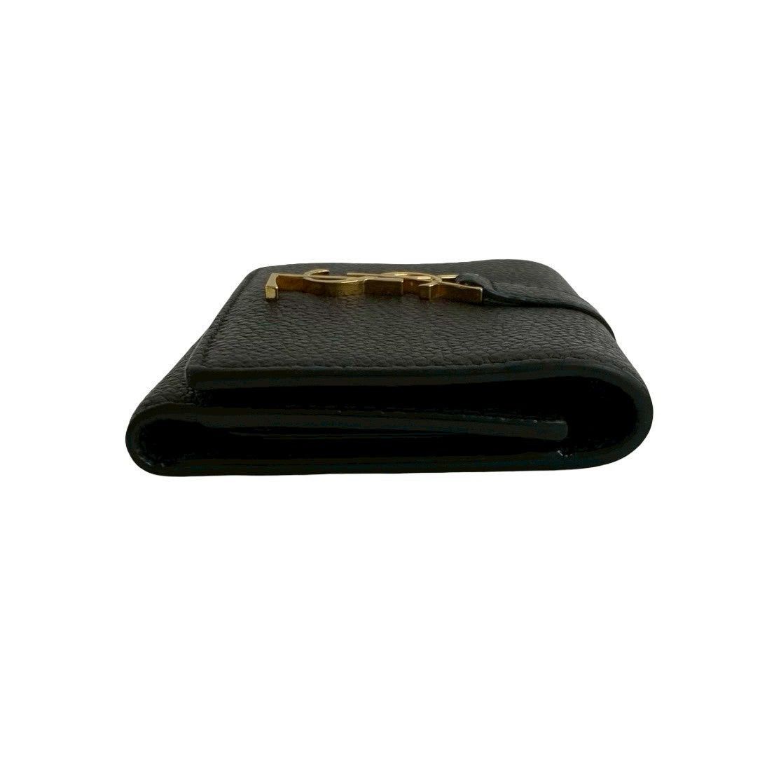 Yves Saint Laurent Yves Saint Laurent Black Leather Size ONE SIZE - 4 Thumbnail