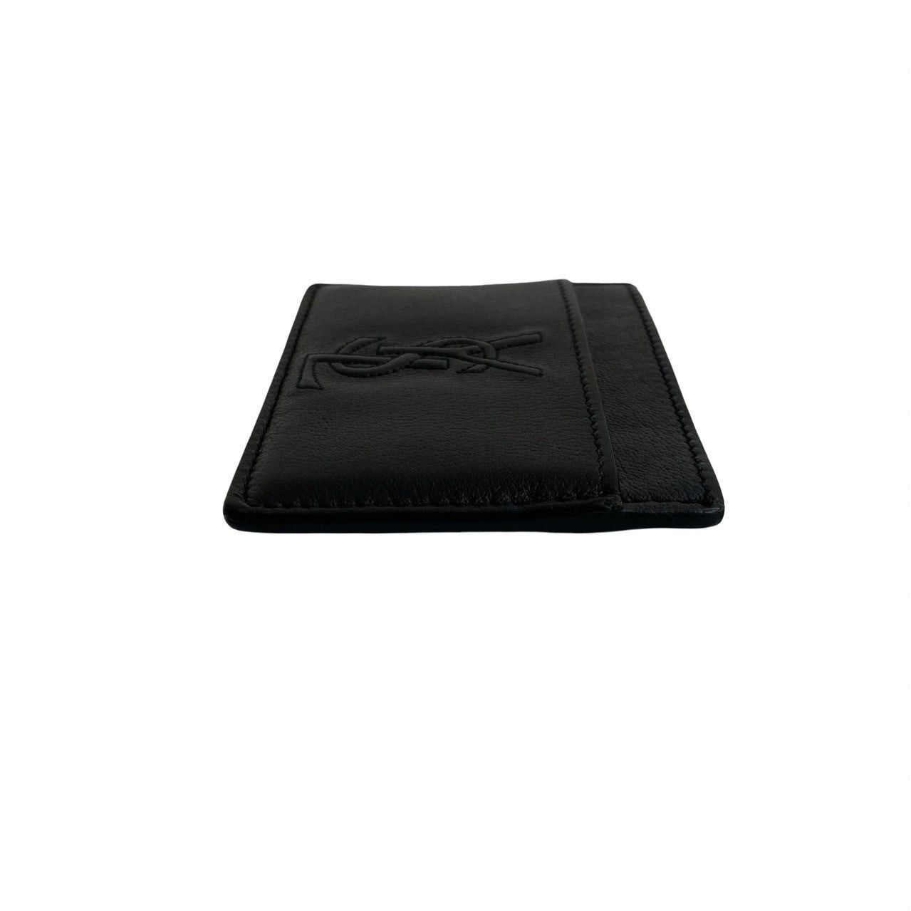 Yves Saint Laurent Yves Saint Laurent Black Leather Size ONE SIZE - 3 Thumbnail