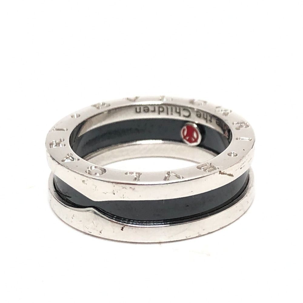 Bvlgari Bvlgari Saving The Children Save Ring Accessories Rings Onyx Women Silver Size ONE SIZE - 3 Thumbnail