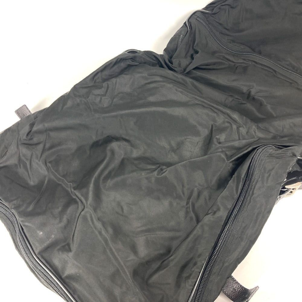 Prada Prada Triangle Logo Plate 2 Way Bag Shoulder Handbag Travel Boston Nylon Unisex Black Size ONE SIZE - 14 Thumbnail