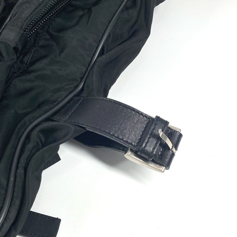 Prada Prada Triangle Logo Plate 2 Way Bag Shoulder Handbag Travel Boston Nylon Unisex Black Size ONE SIZE - 15 Thumbnail