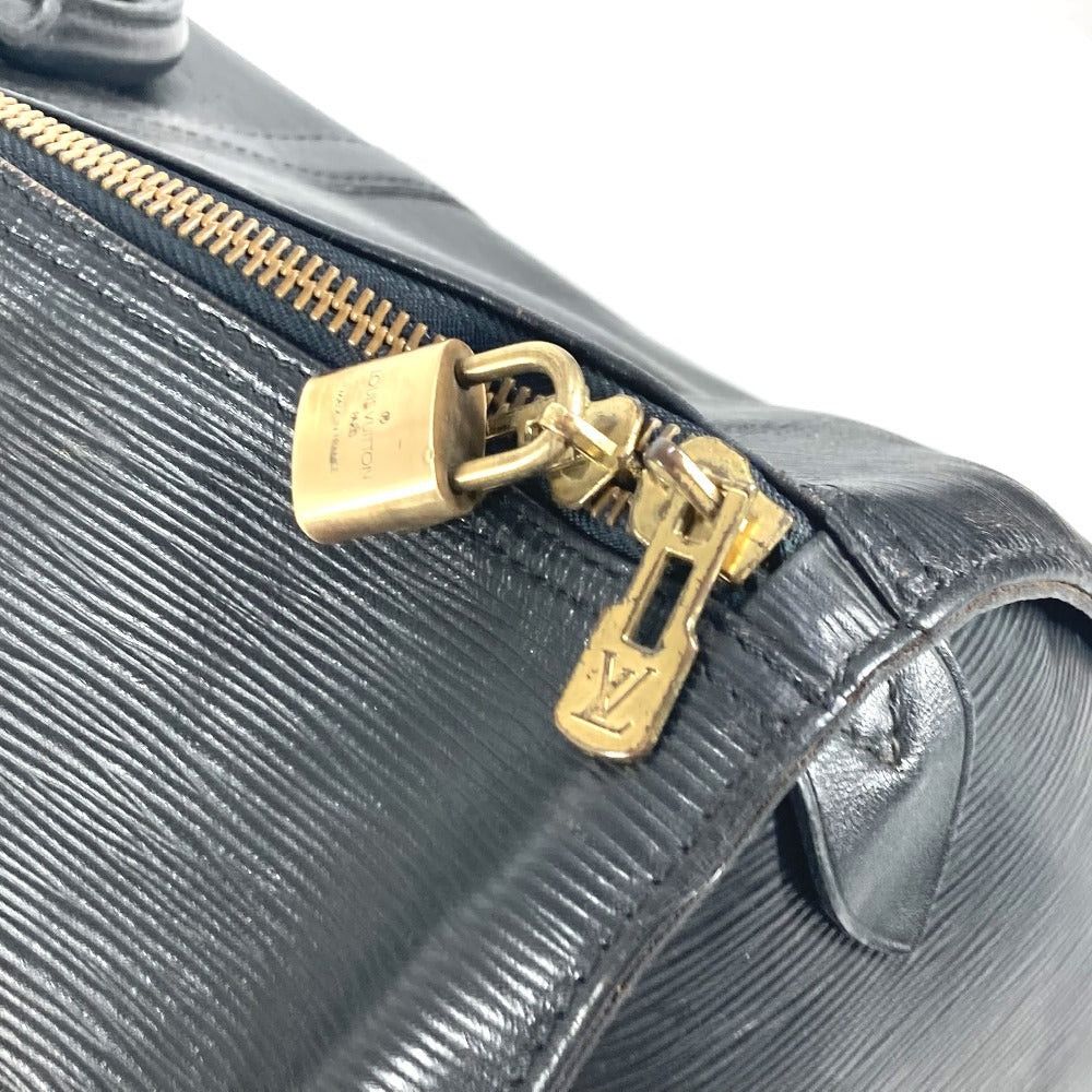 Louis Vuitton Louis Vuitton M42942 Epi Keepall 60 Briefcase Travel Bag Boston Leather Unisex Noir Black Size ONE SIZE - 5 Thumbnail