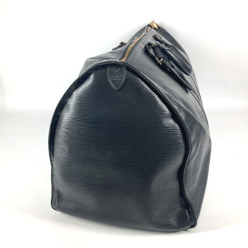 Louis Vuitton Louis Vuitton M42942 Epi Keepall 60 Briefcase Travel Bag Boston Leather Unisex Noir Black Size ONE SIZE - 3 Thumbnail