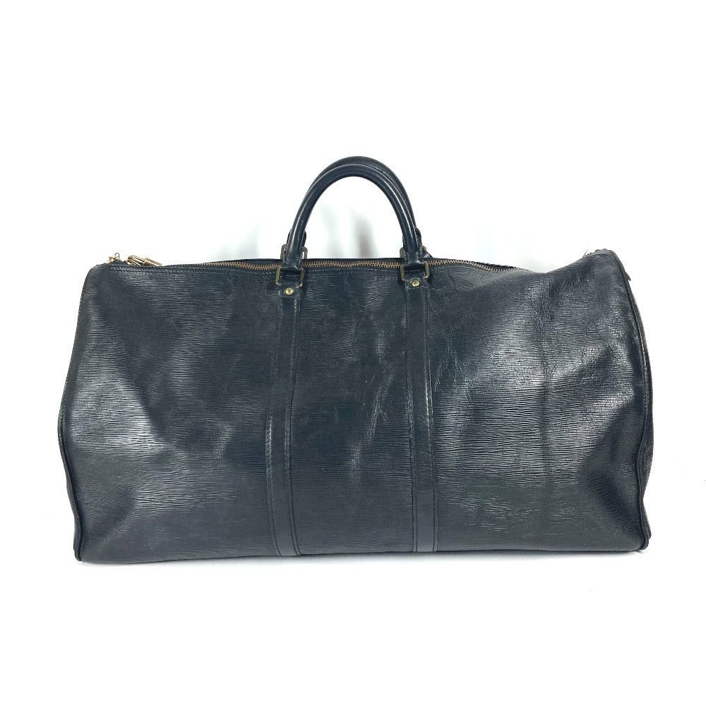 Louis Vuitton Louis Vuitton M42942 Epi Keepall 60 Briefcase Travel Bag Boston Leather Unisex Noir Black Size ONE SIZE - 2 Thumbnail