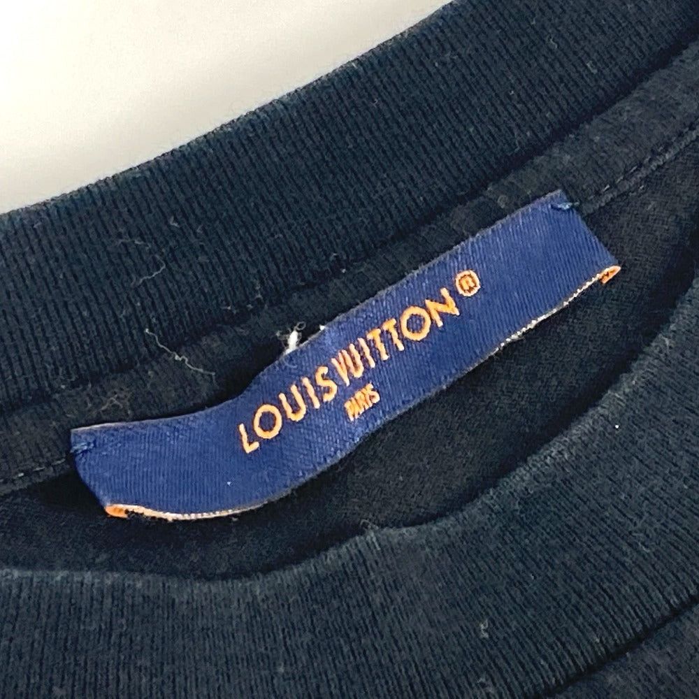 Louis Vuitton Louis Vuitton Chien Jumping Dog Embroidered Apparel (Clothing) Short Sleeves Tops Rm242Mm Short-Sleeved T-Shirt Cotton Men Black Size US L / EU 52-54 / 3 - 7 Thumbnail